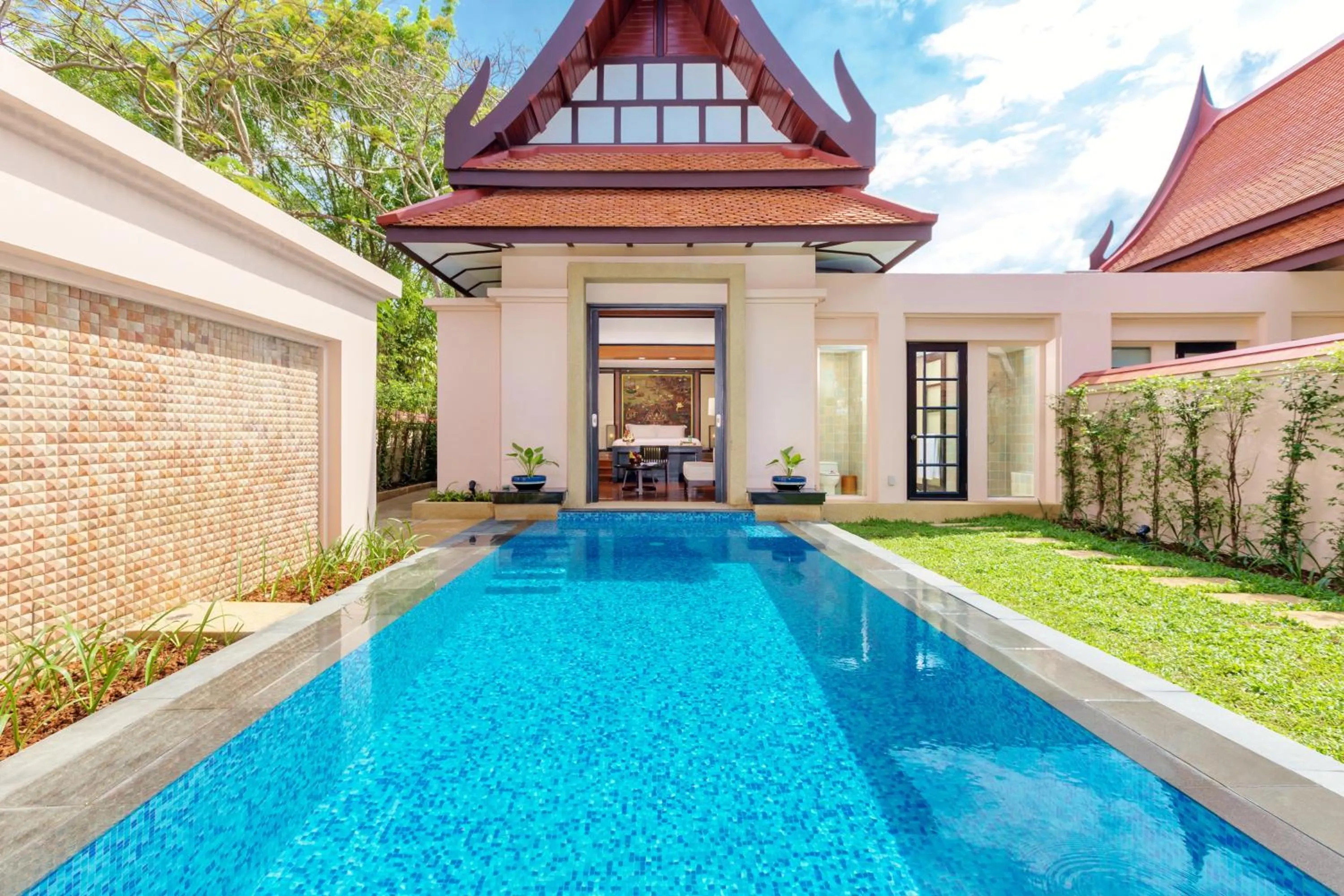 Pool view in Banyan Tree Phuket