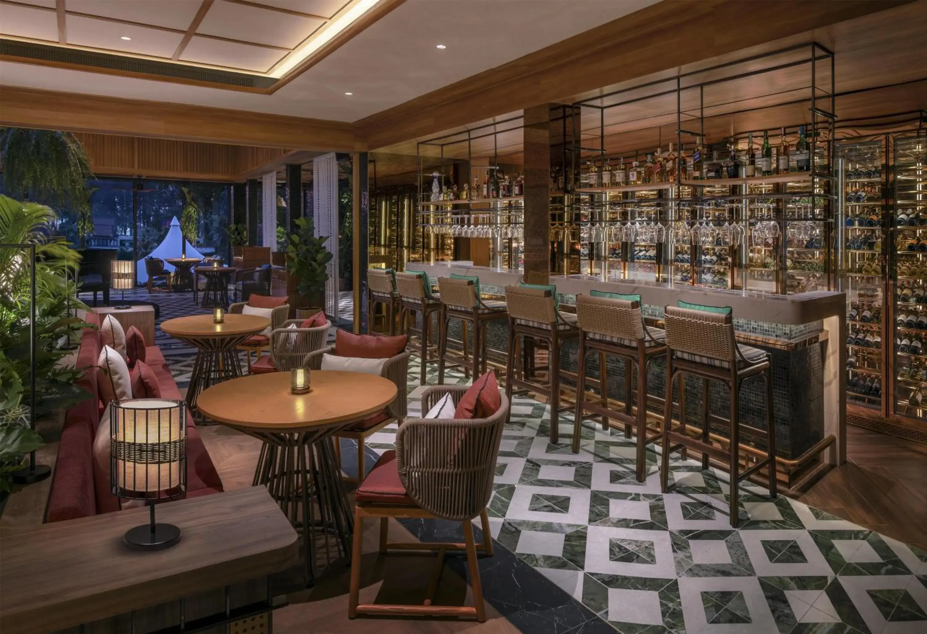 Lounge or bar in Banyan Tree Phuket Lounge or bar in Banyan Tree Phuket