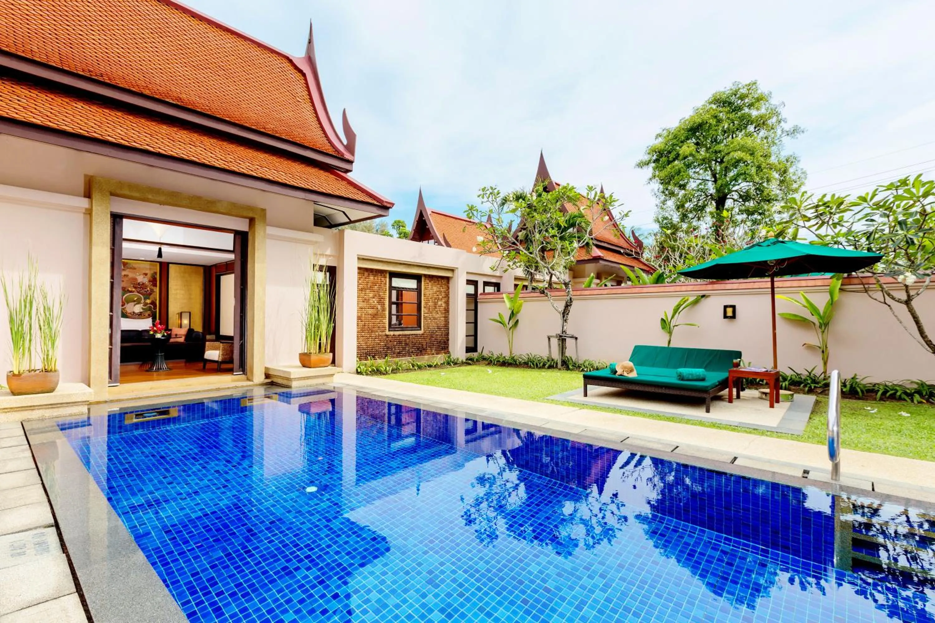 Swimming pool in Banyan Tree Phuket
