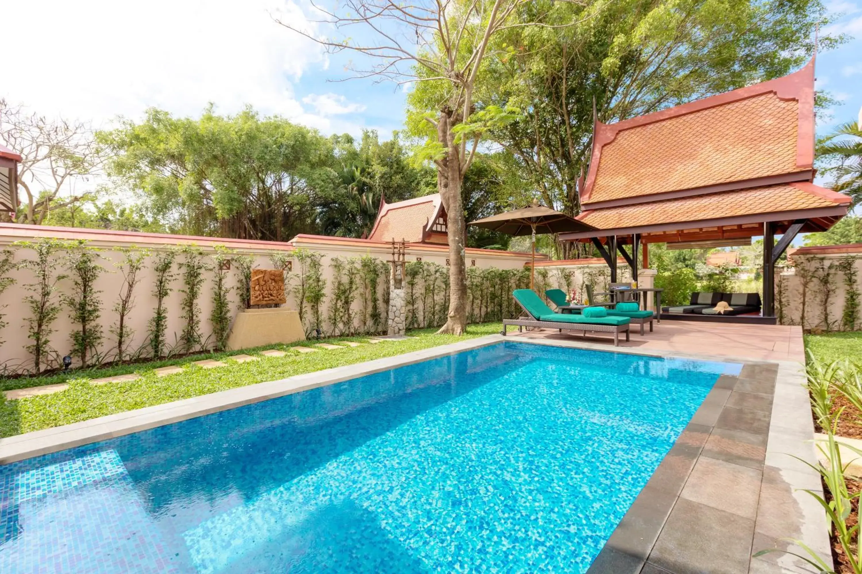 Pool view in Banyan Tree Phuket Pool view in Banyan Tree Phuket