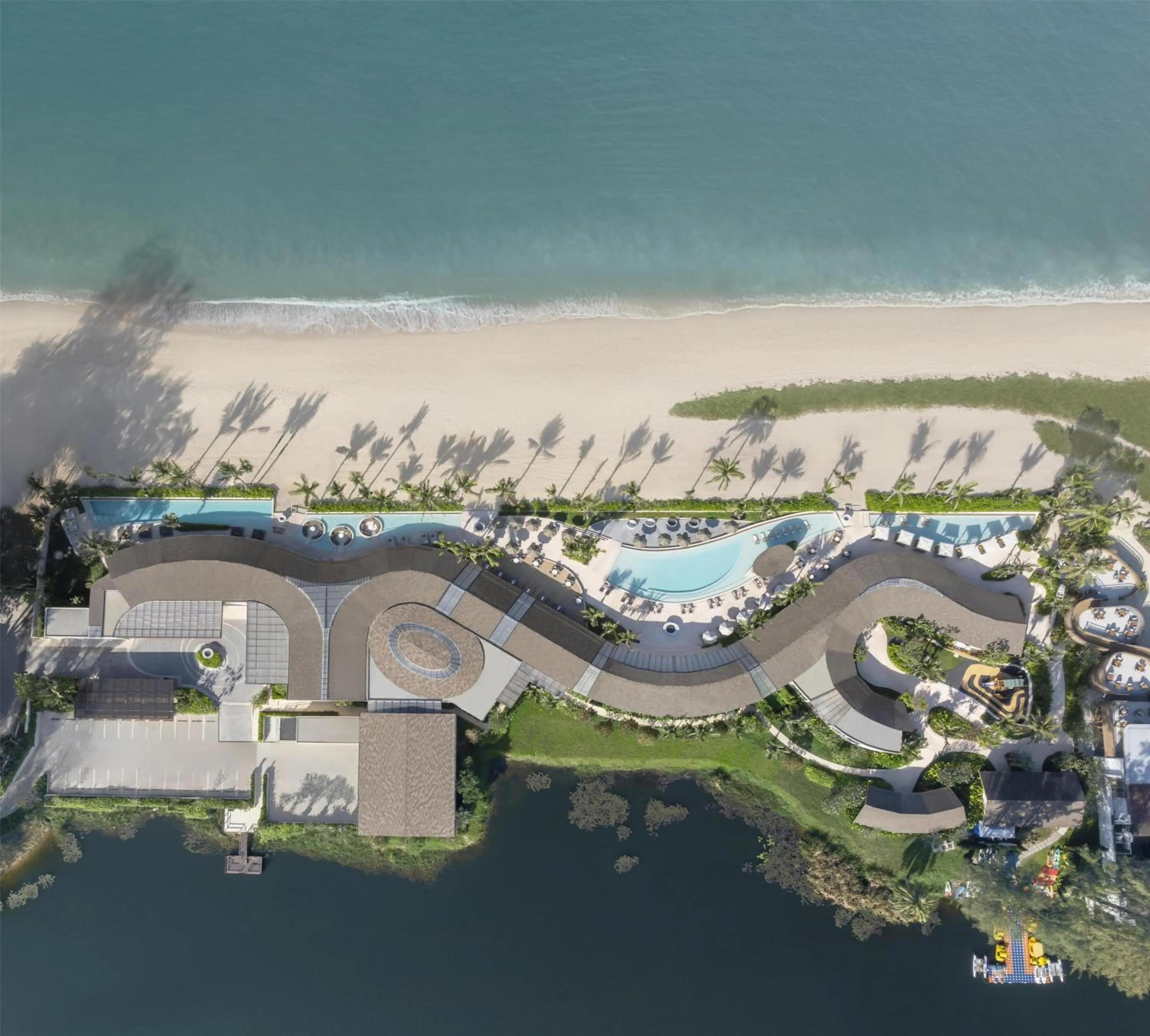 Beach in Banyan Tree Phuket