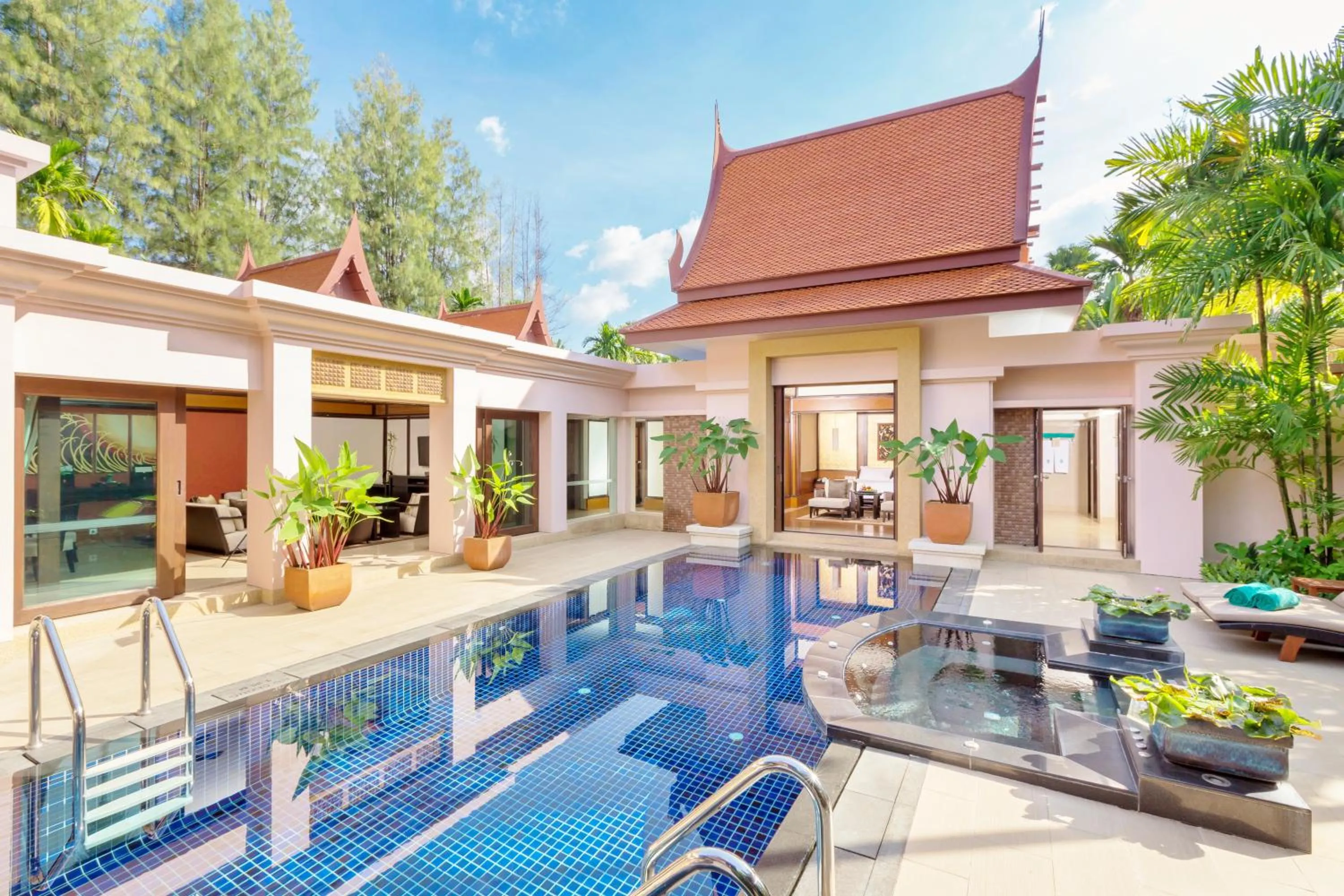 Pool view in Banyan Tree Phuket