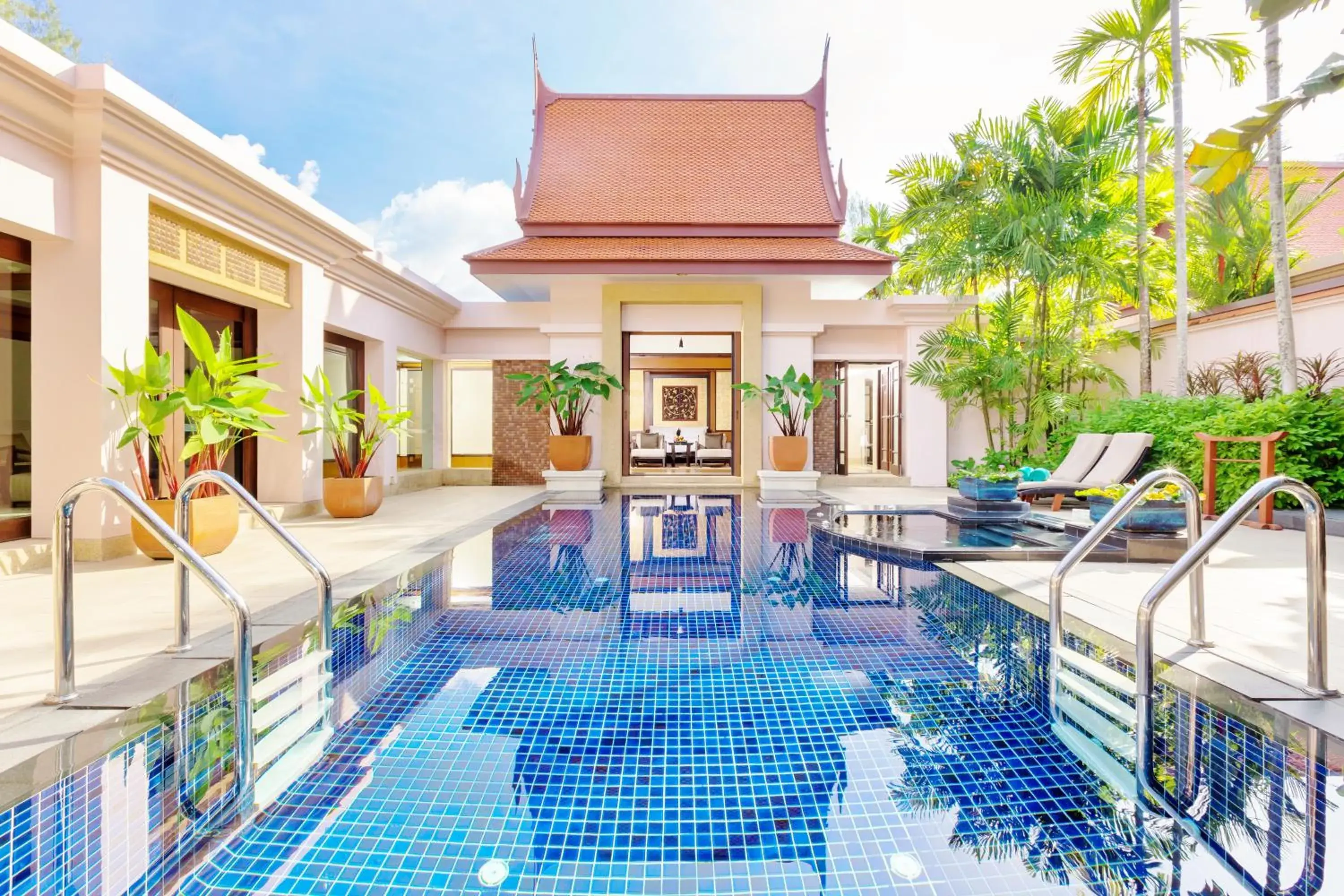 Pool view in Banyan Tree Phuket Pool view in Banyan Tree Phuket