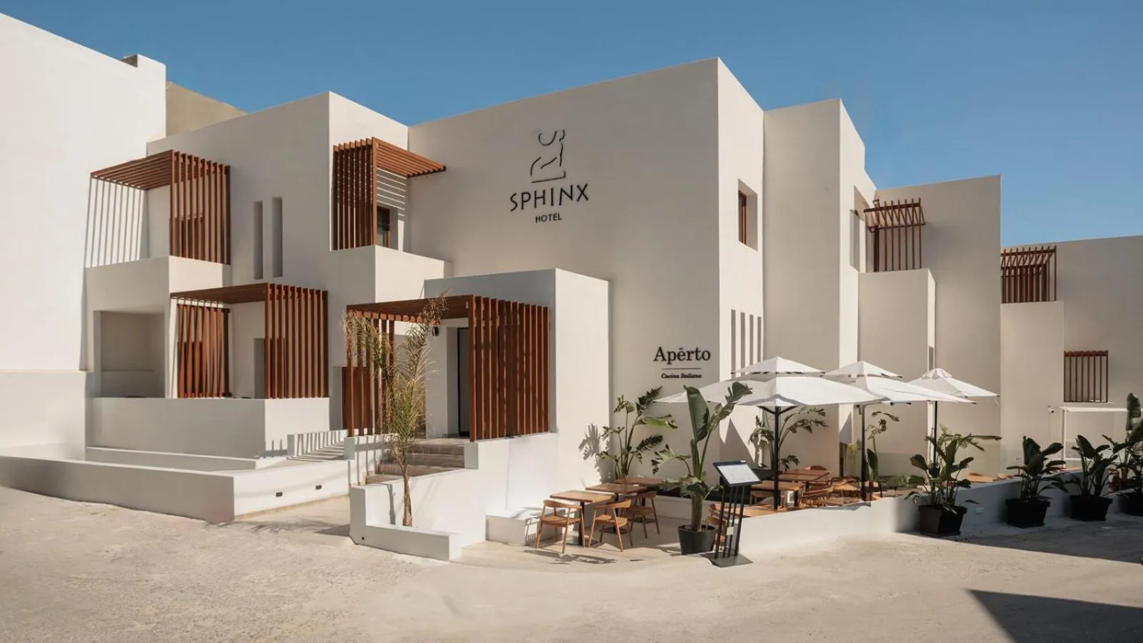 Property building in Hotel Sphinx