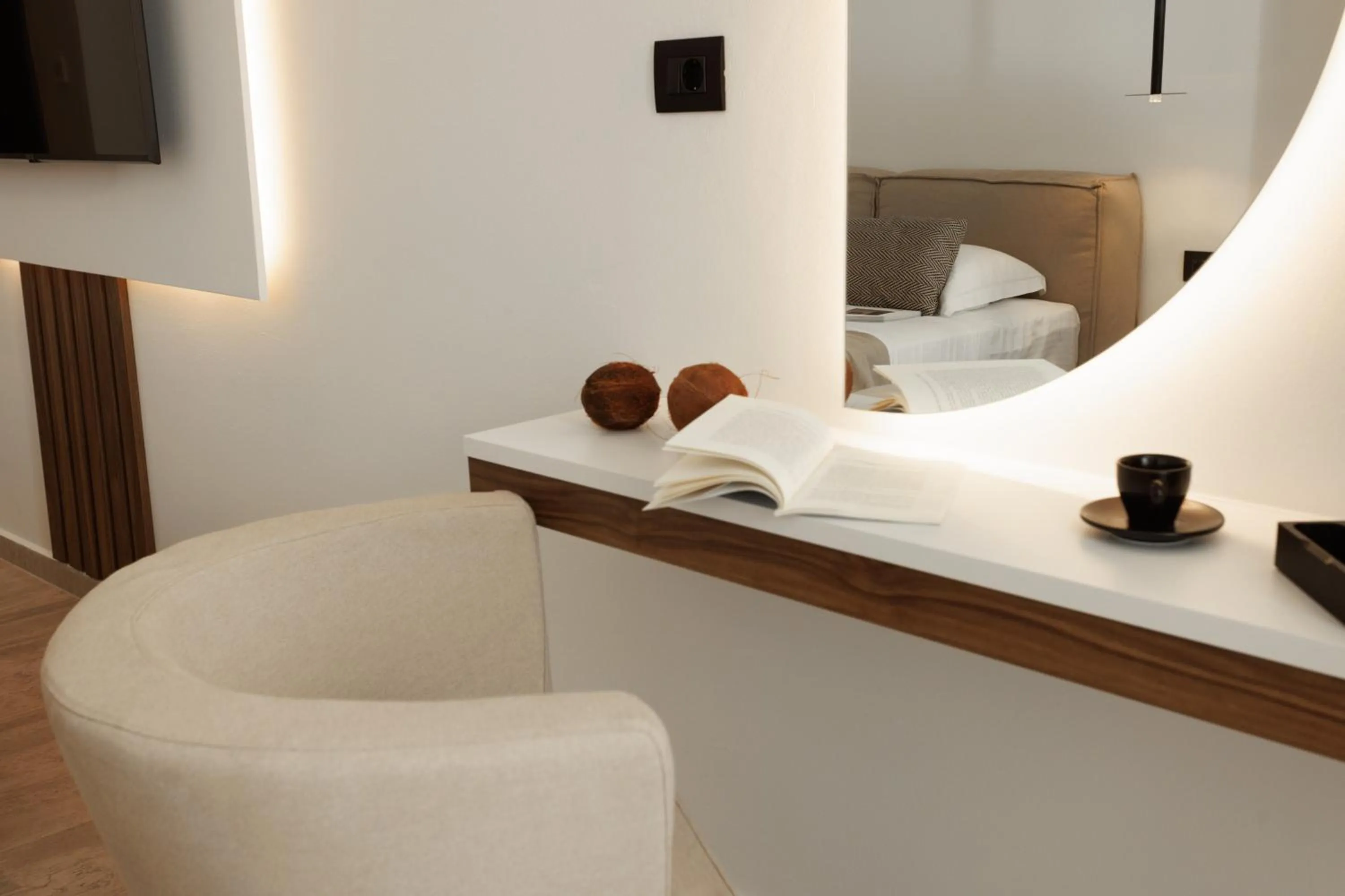 Seating area in Hotel Sphinx