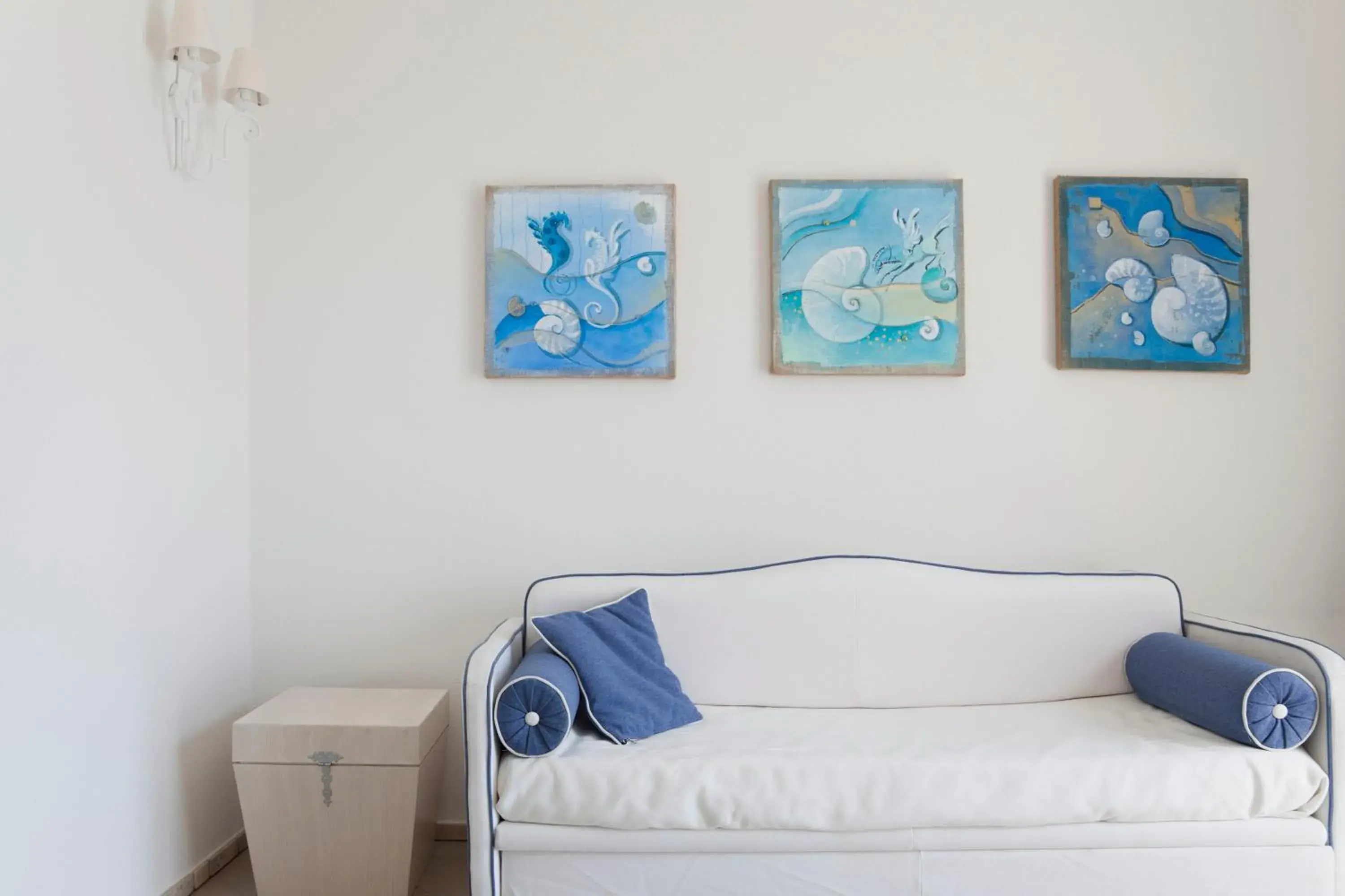 Seating area, Bed in Hotel Mea - Aeolian Charme Seating area, Bed in Hotel Mea - Aeolian Charme