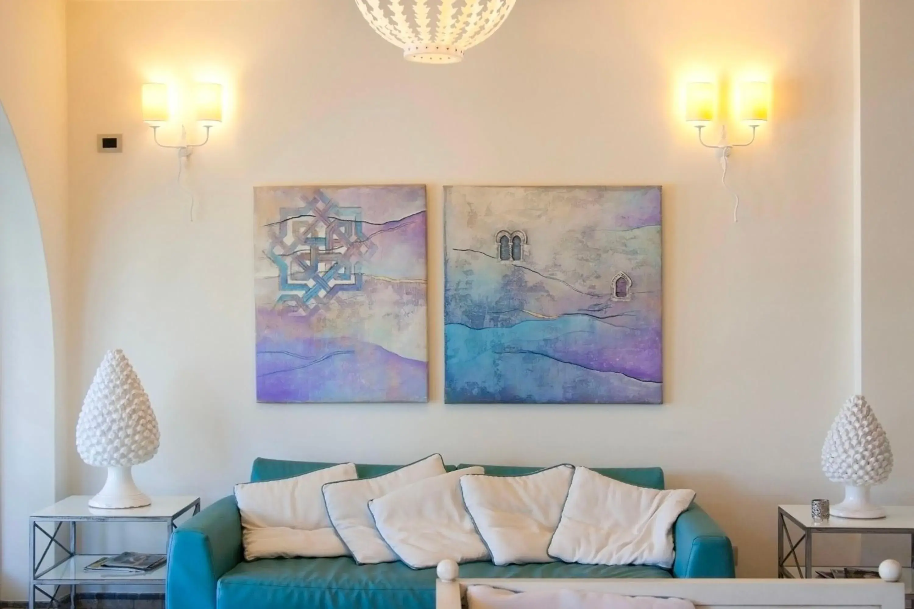 Lobby or reception in Hotel Mea - Aeolian Charme Lobby or reception in Hotel Mea - Aeolian Charme