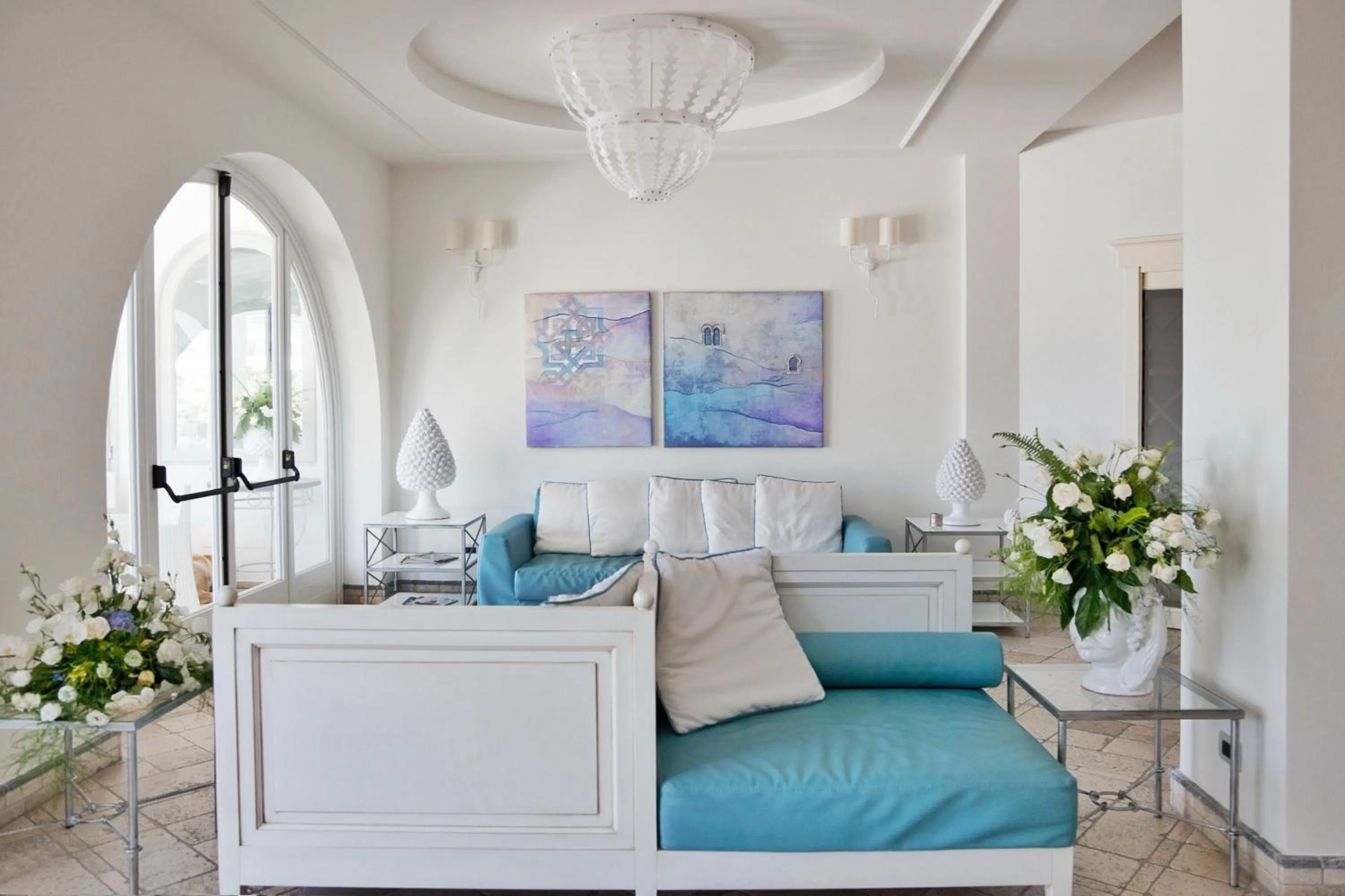 Lobby or reception in Hotel Mea - Aeolian Charme