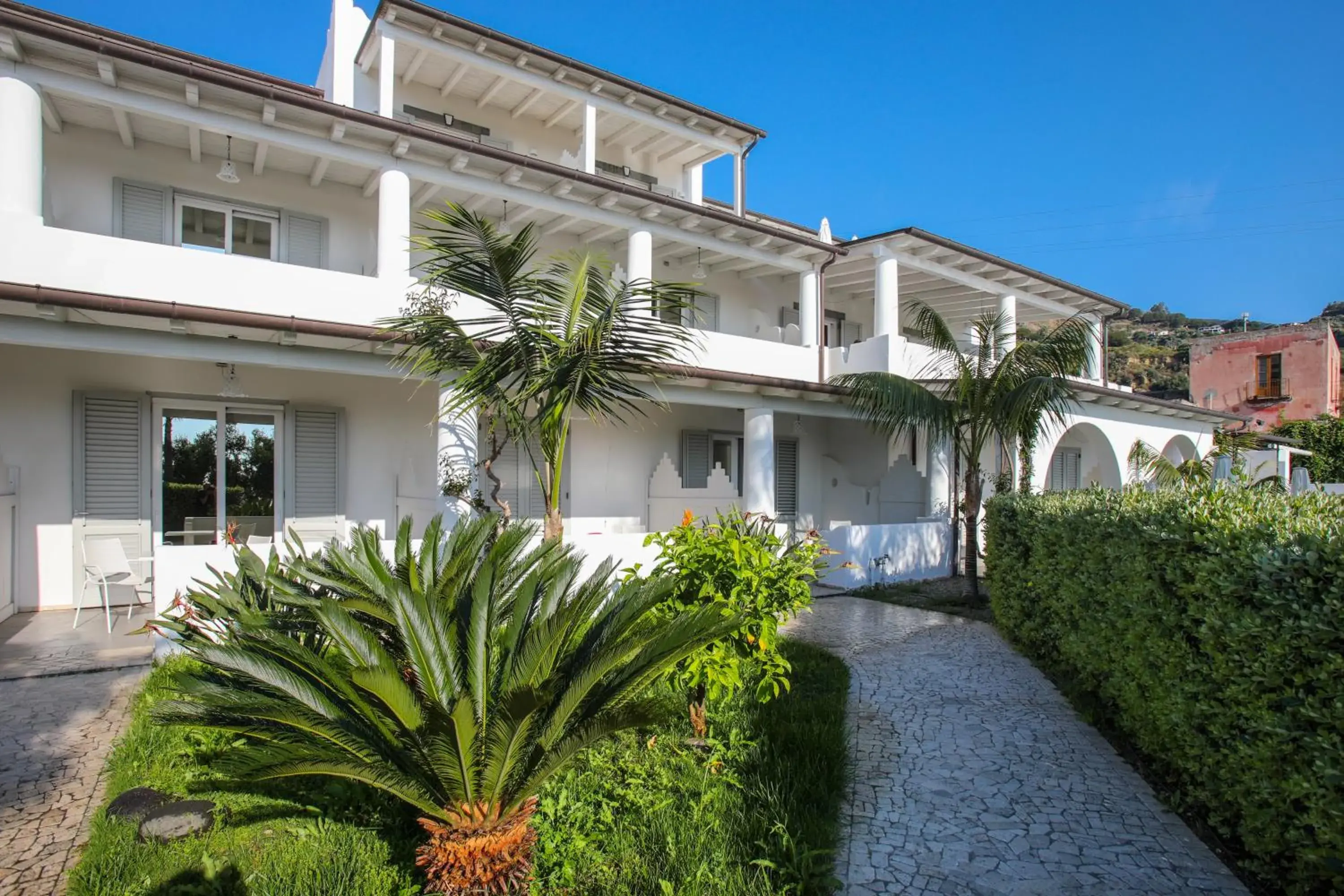 Property building in Hotel Mea - Aeolian Charme Property building in Hotel Mea - Aeolian Charme