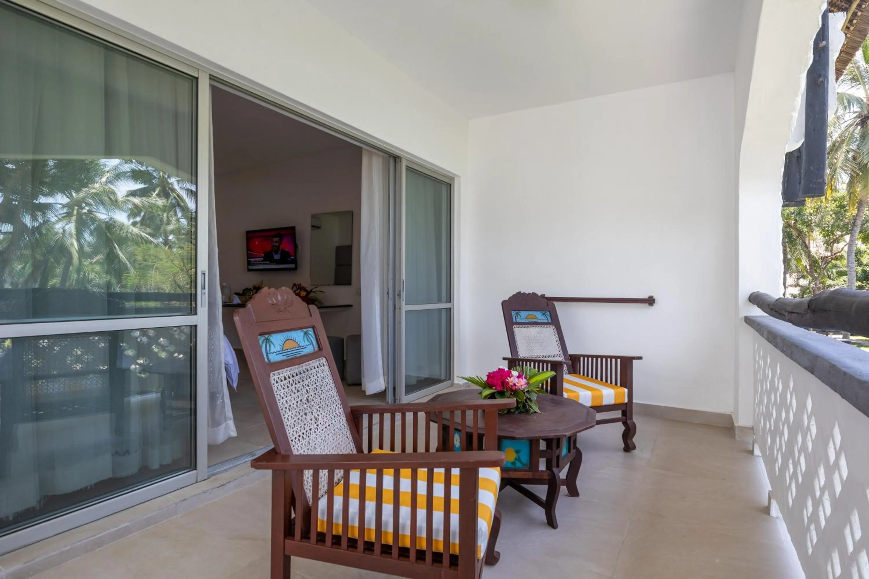 Patio in Southern Palms Beach Resort