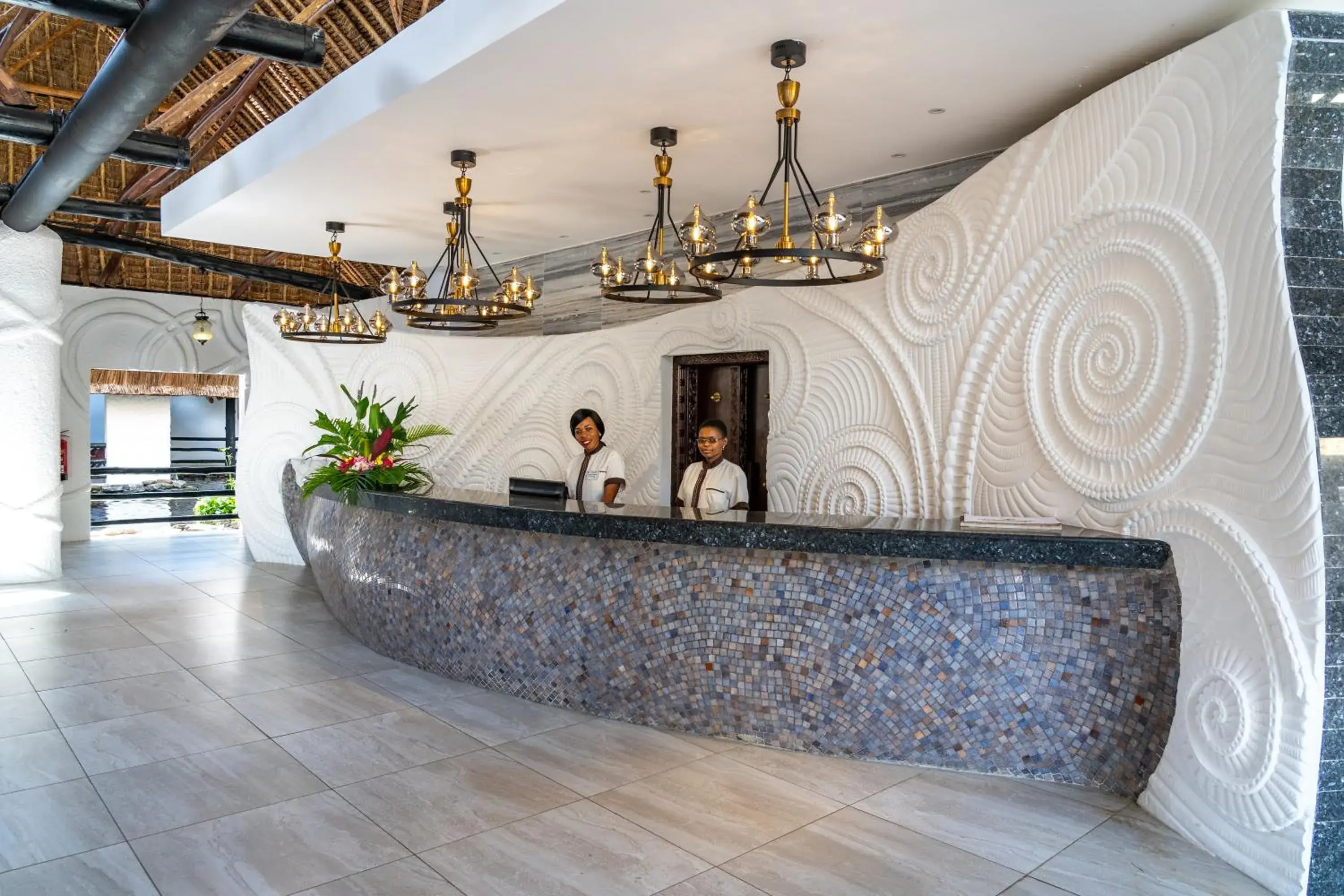 Lobby or reception in Southern Palms Beach Resort Lobby or reception in Southern Palms Beach Resort