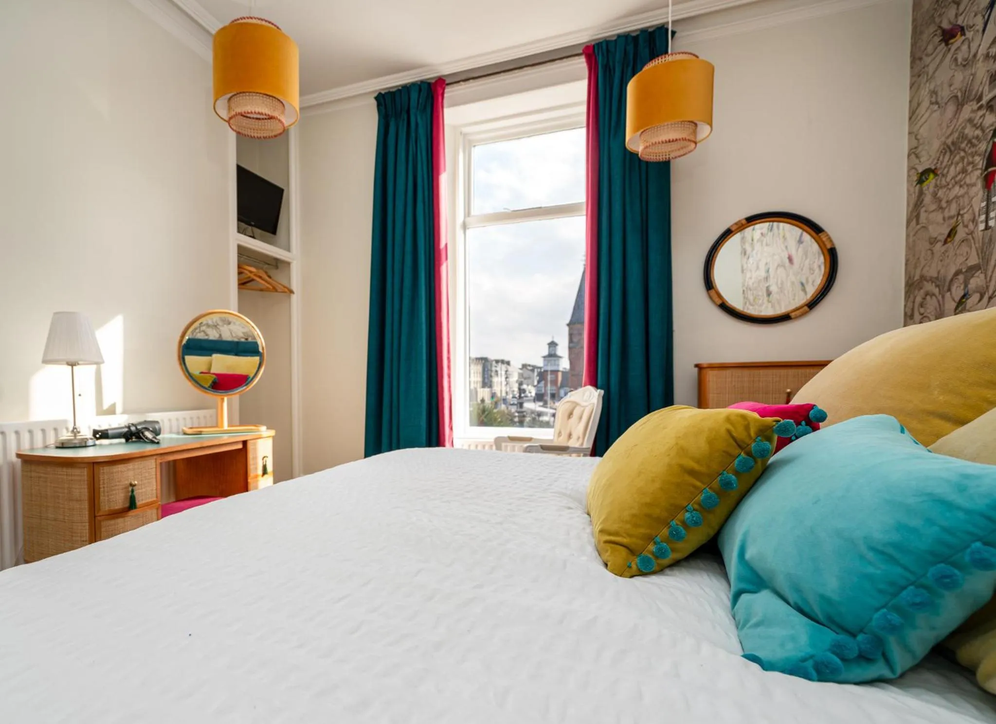 Bed in Antrim House Guest Rooms & Suites