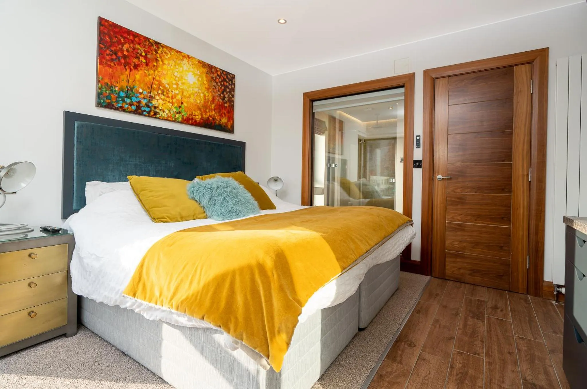 Bed in Antrim House Guest Rooms & Suites