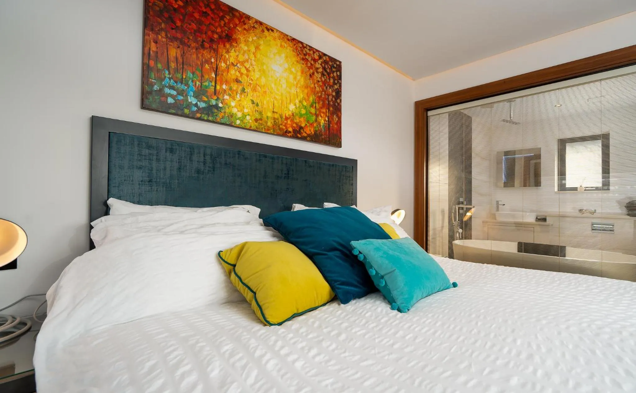 Bed in Antrim House Guest Rooms & Suites