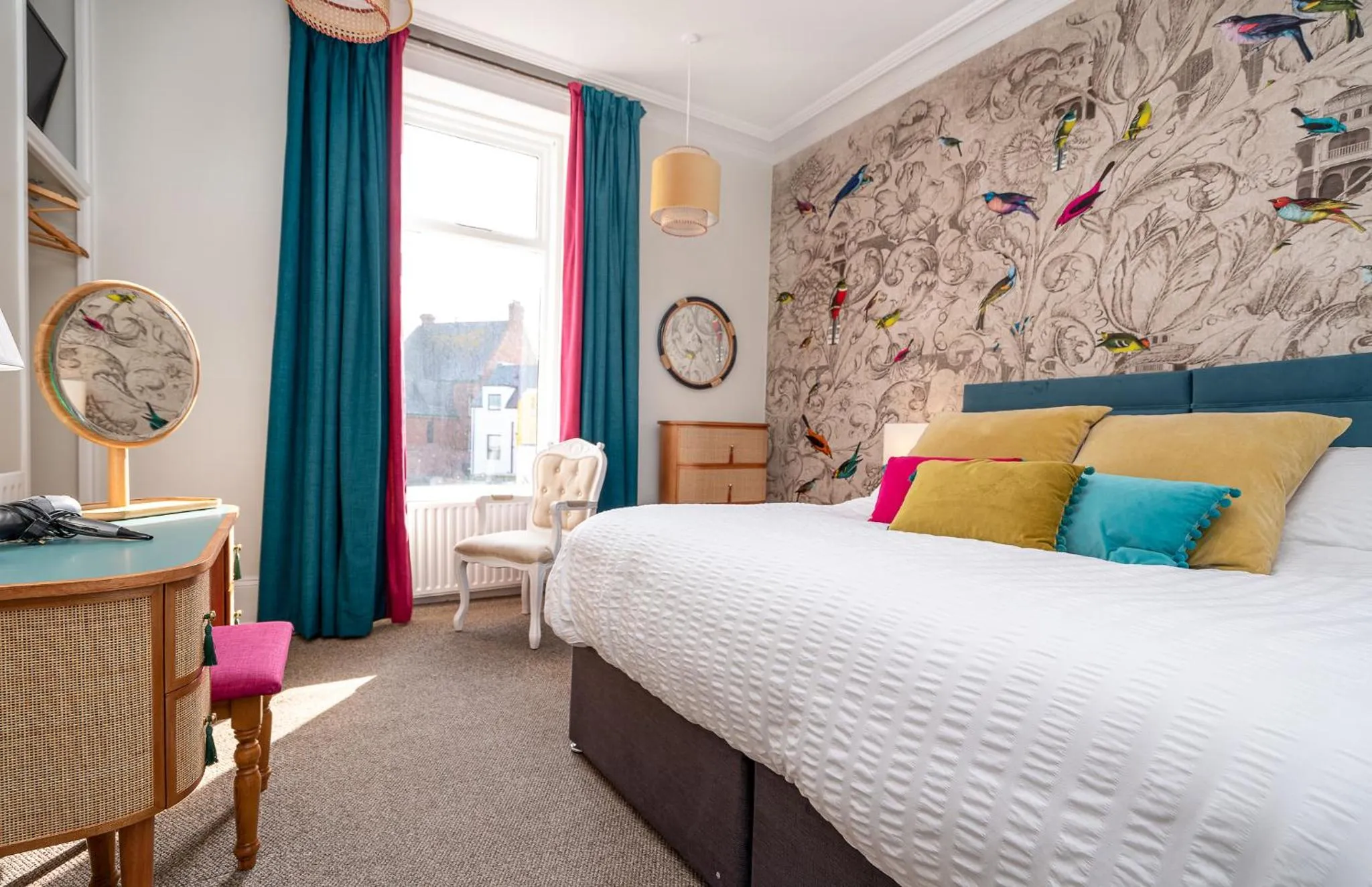 Bed in Antrim House Guest Rooms & Suites