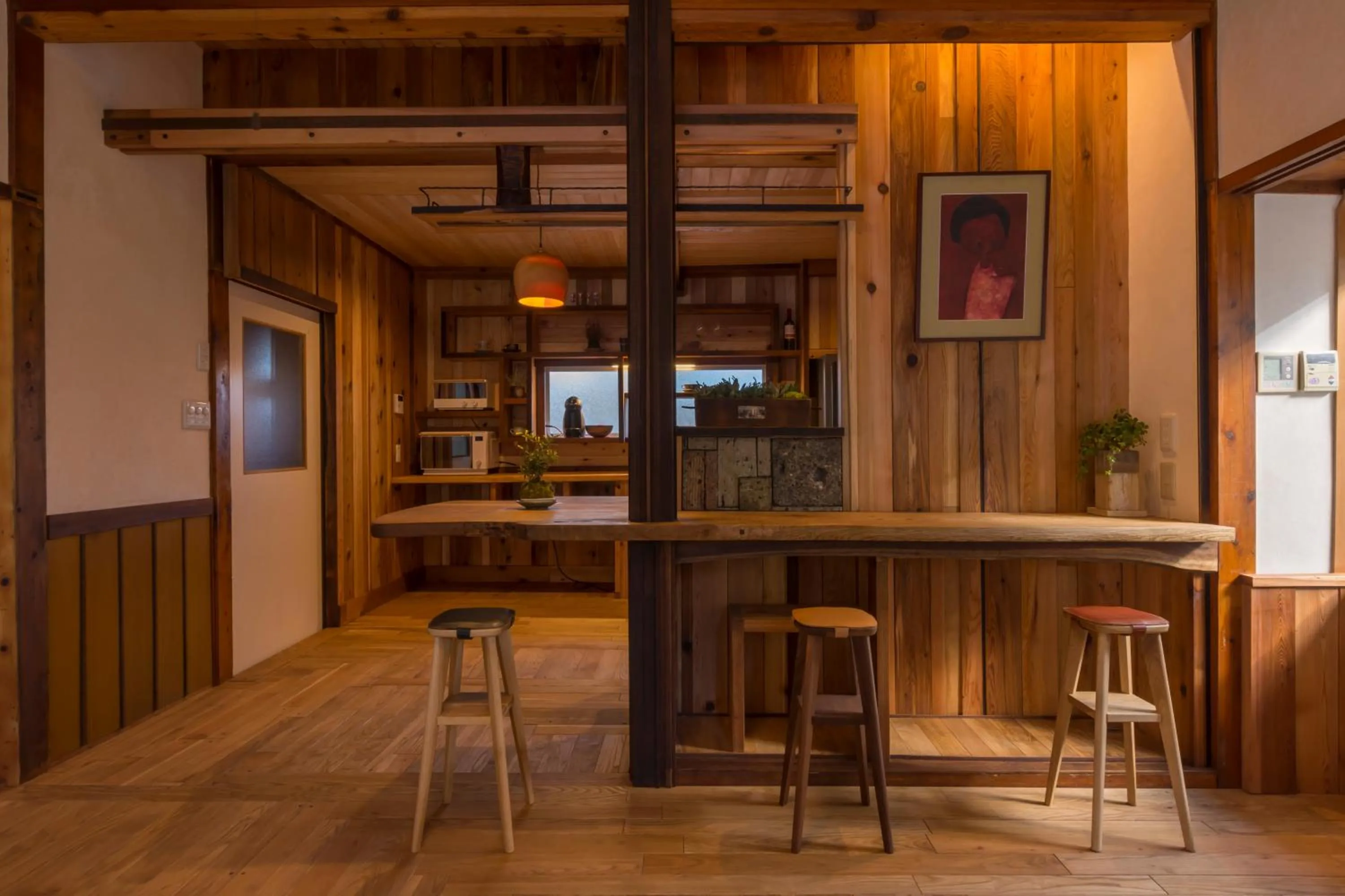 Kitchen or kitchenette in Bettei Himawari