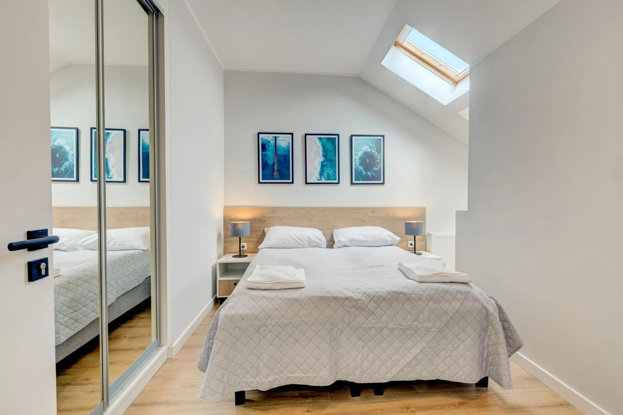 Bedroom, Bed in Apartamenty Zdrojowa