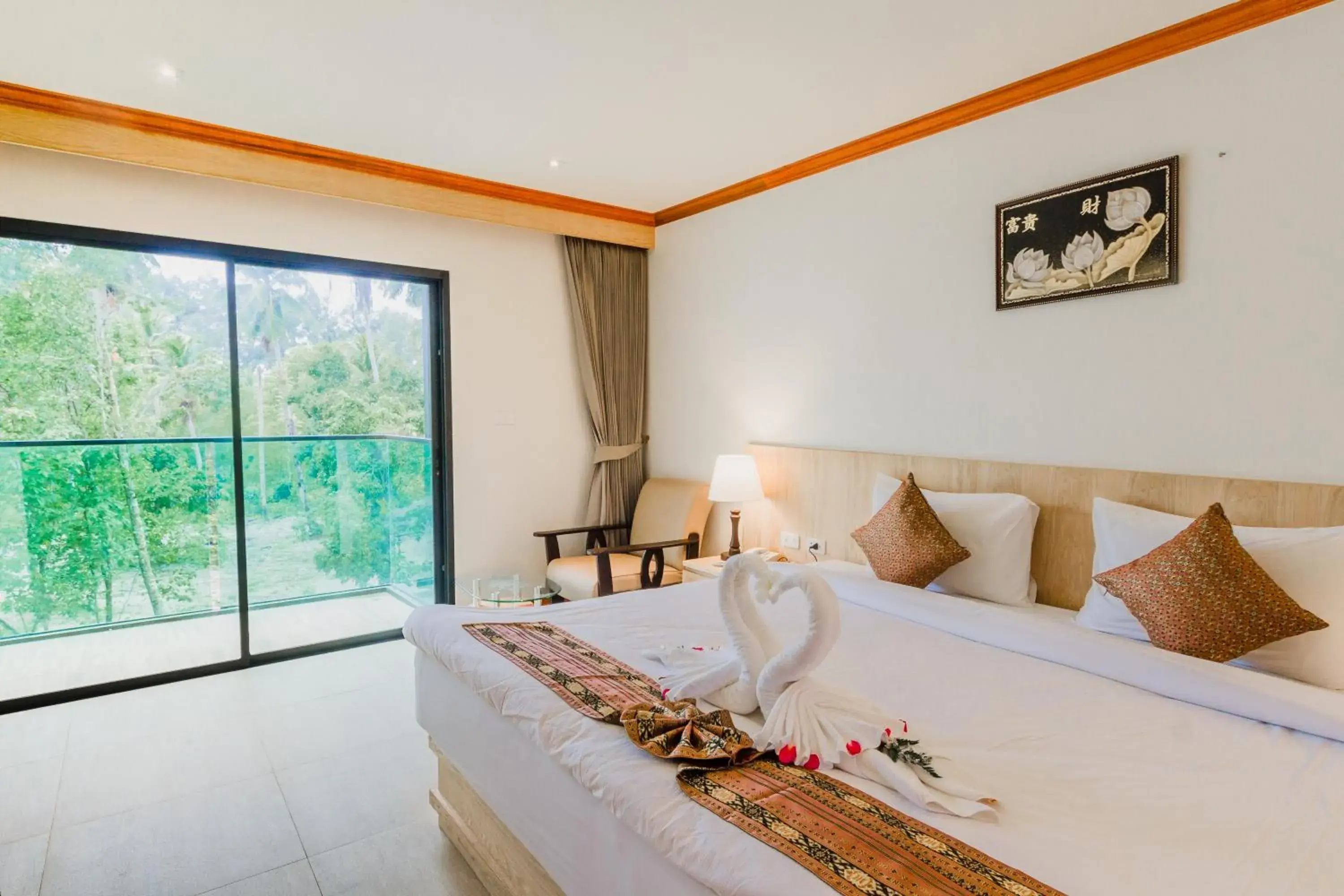 Bedroom, Bed in Airport Beach Hotel Phuket Bedroom, Bed in Airport Beach Hotel Phuket