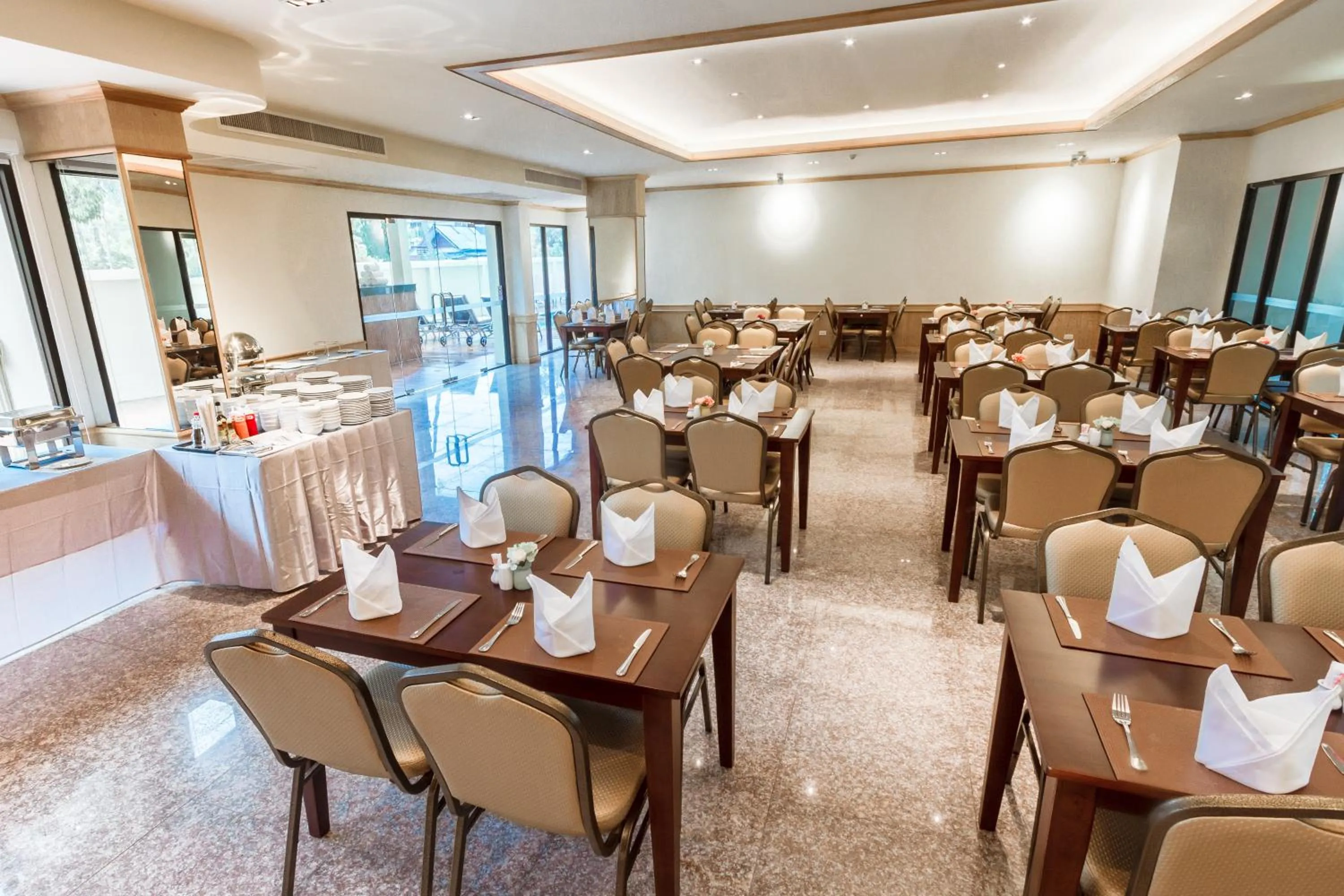 Breakfast in Airport Beach Hotel Phuket