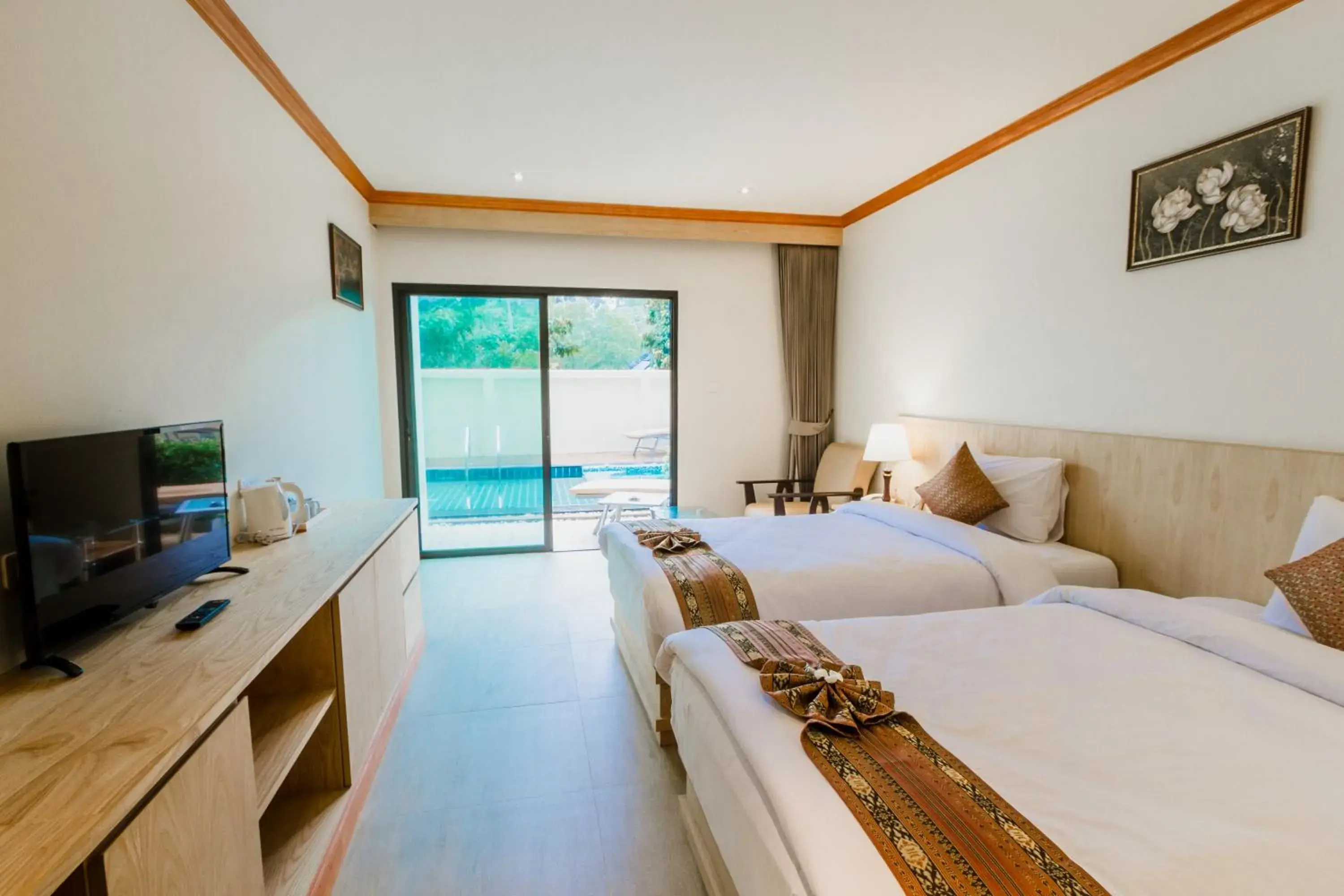 Bedroom, Bed in Airport Beach Hotel Phuket Bedroom, Bed in Airport Beach Hotel Phuket