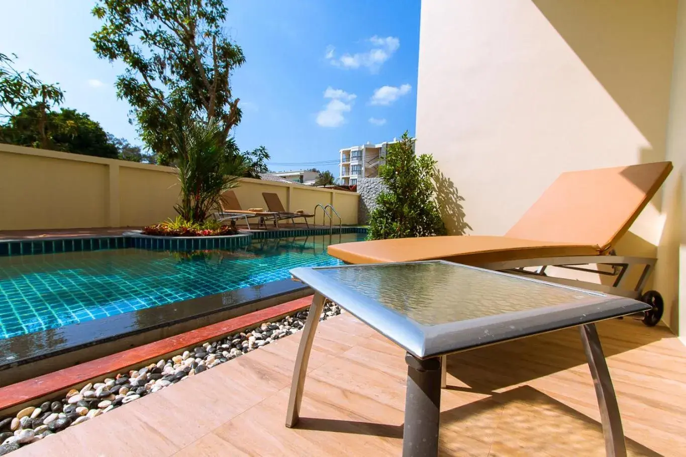 Swimming pool in Airport Beach Hotel Phuket Swimming pool in Airport Beach Hotel Phuket