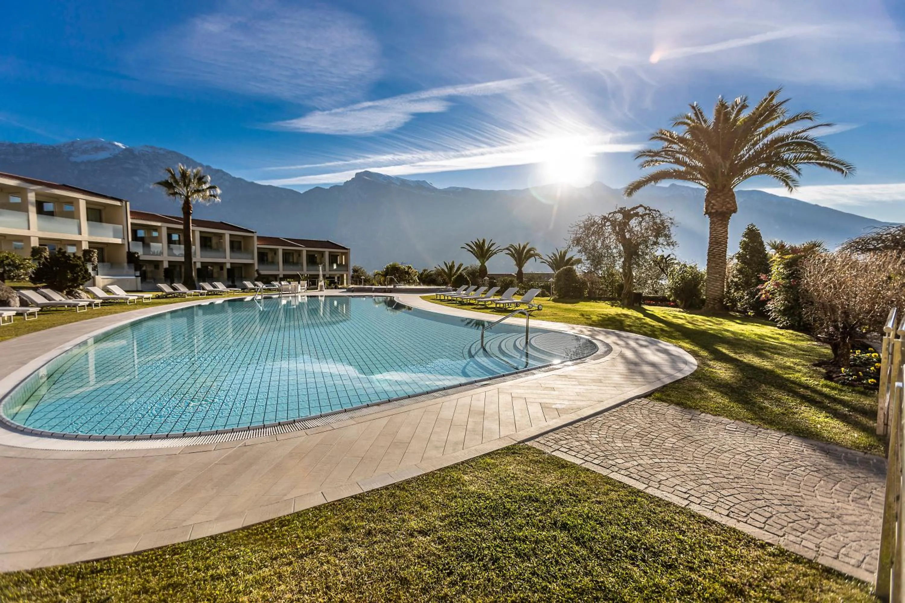 Pool view in Park Hotel Imperial