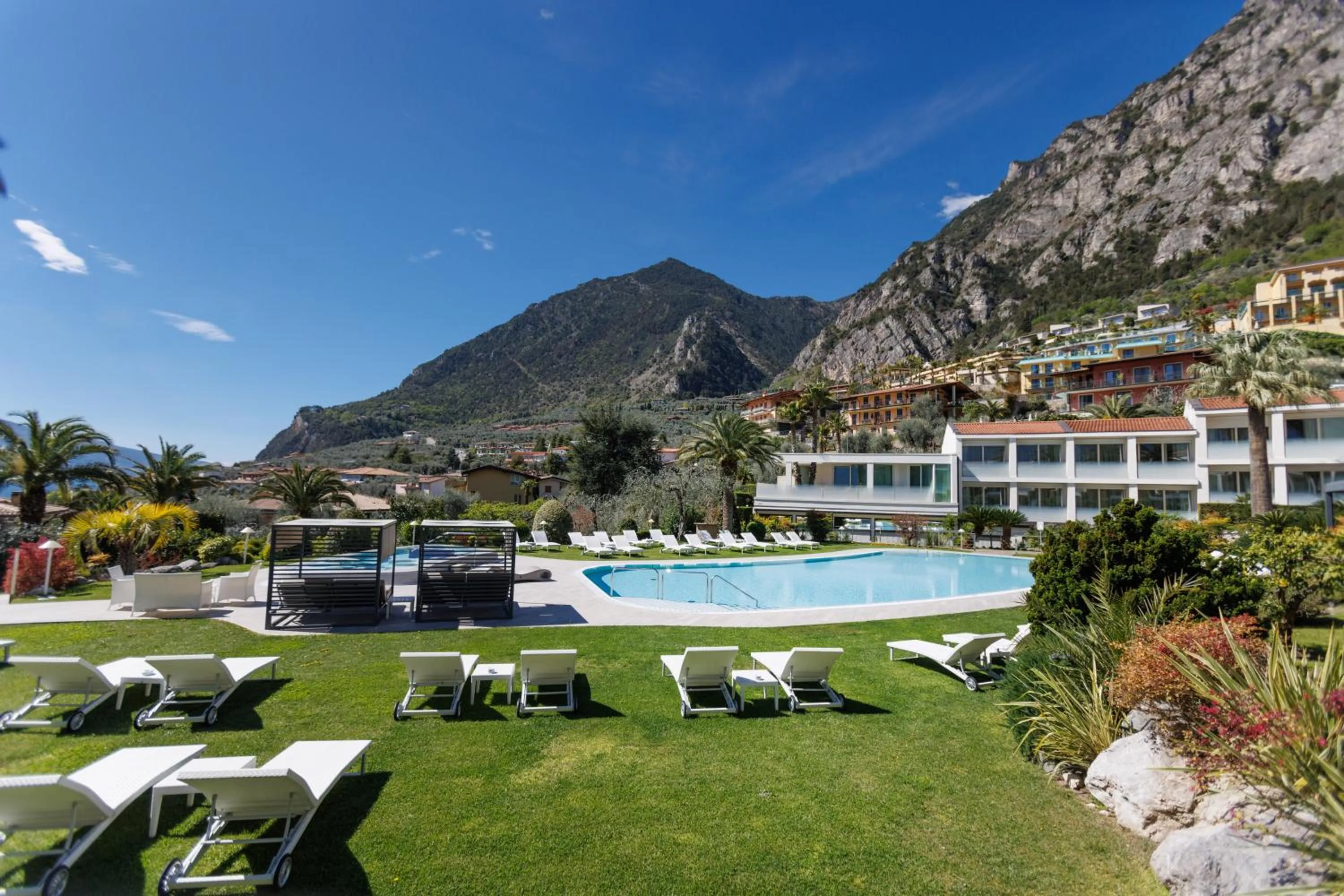 Garden view in Park Hotel Imperial