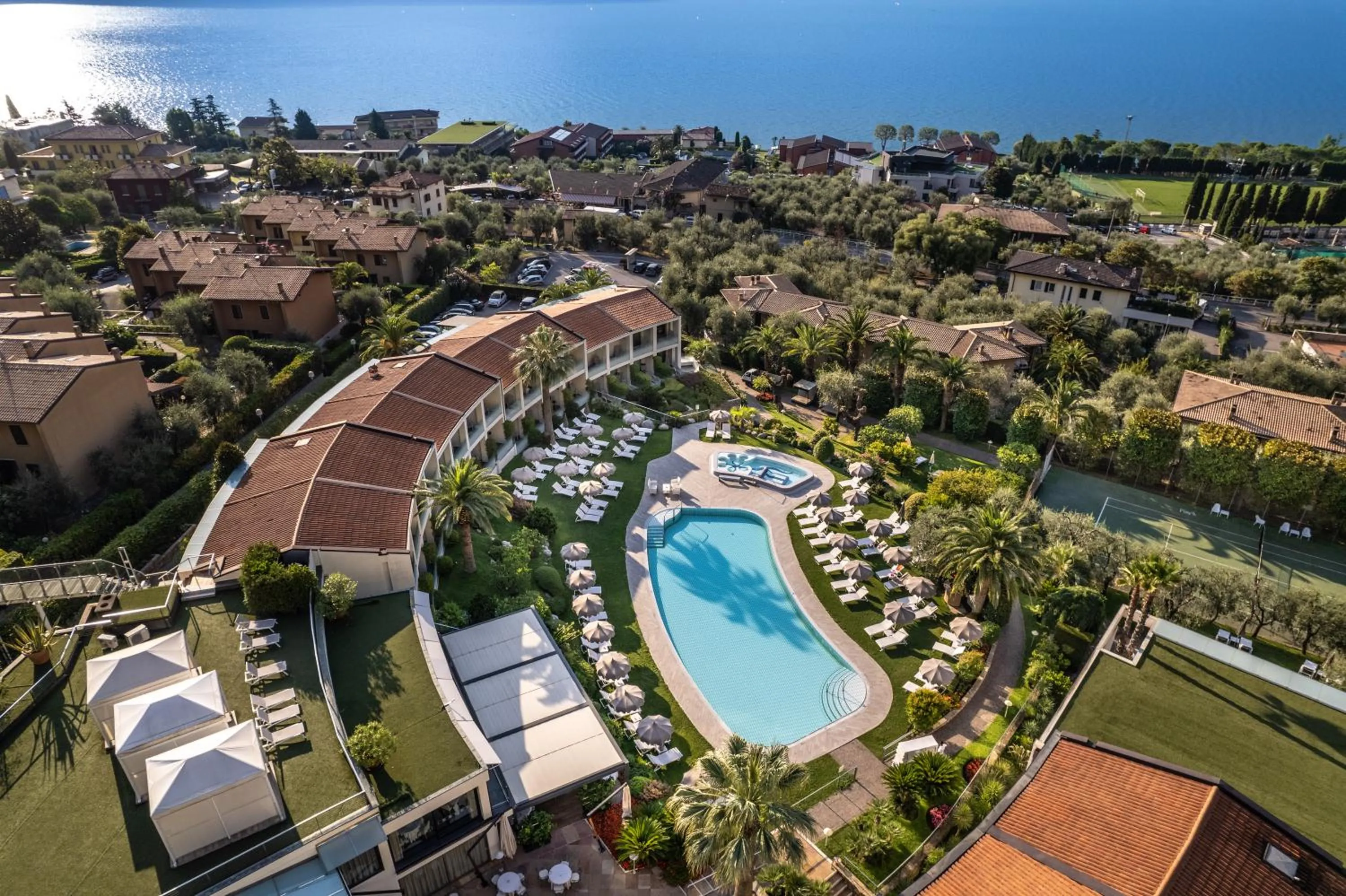 Bird's eye view in Park Hotel Imperial