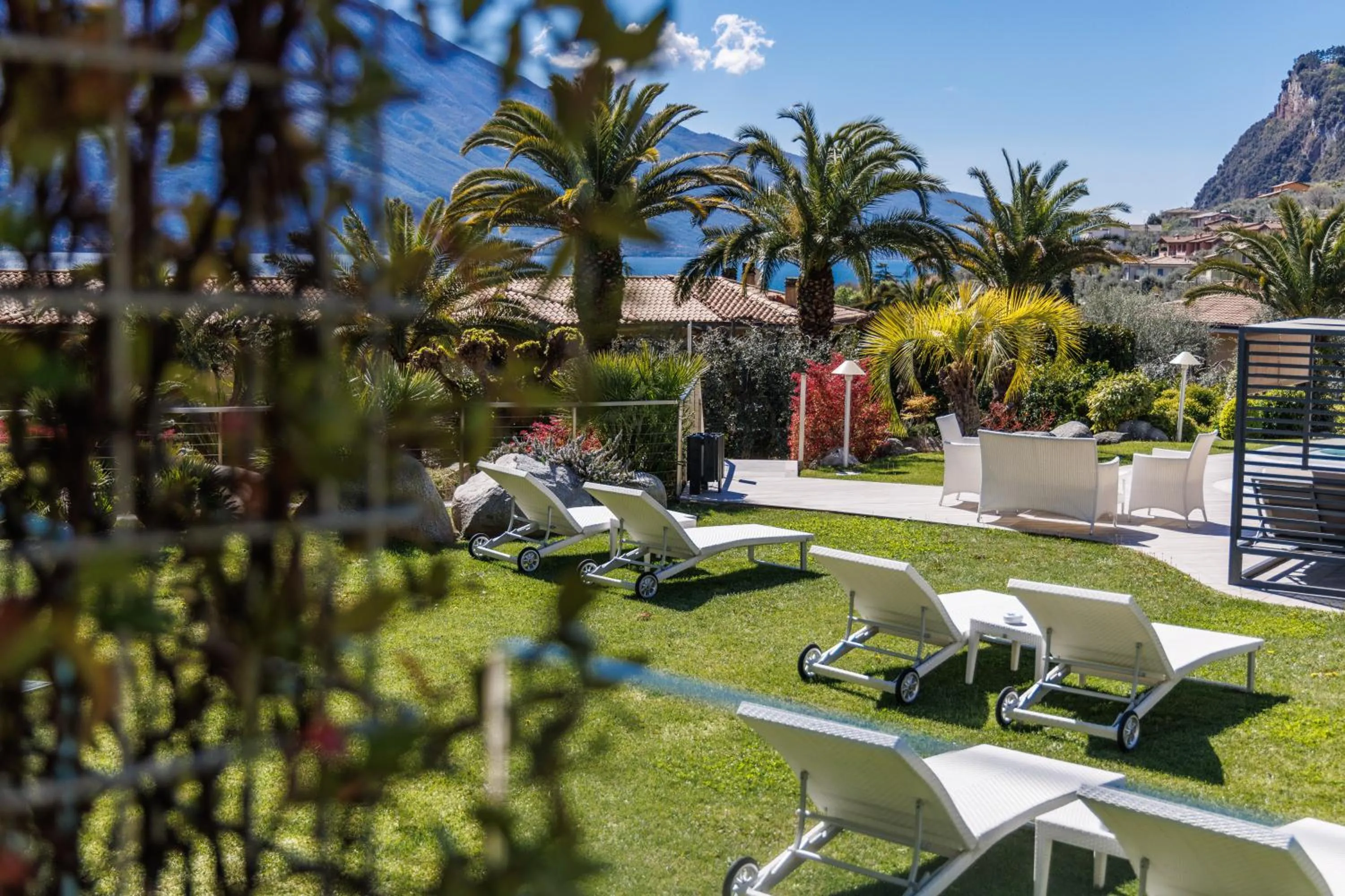 Garden view in Park Hotel Imperial