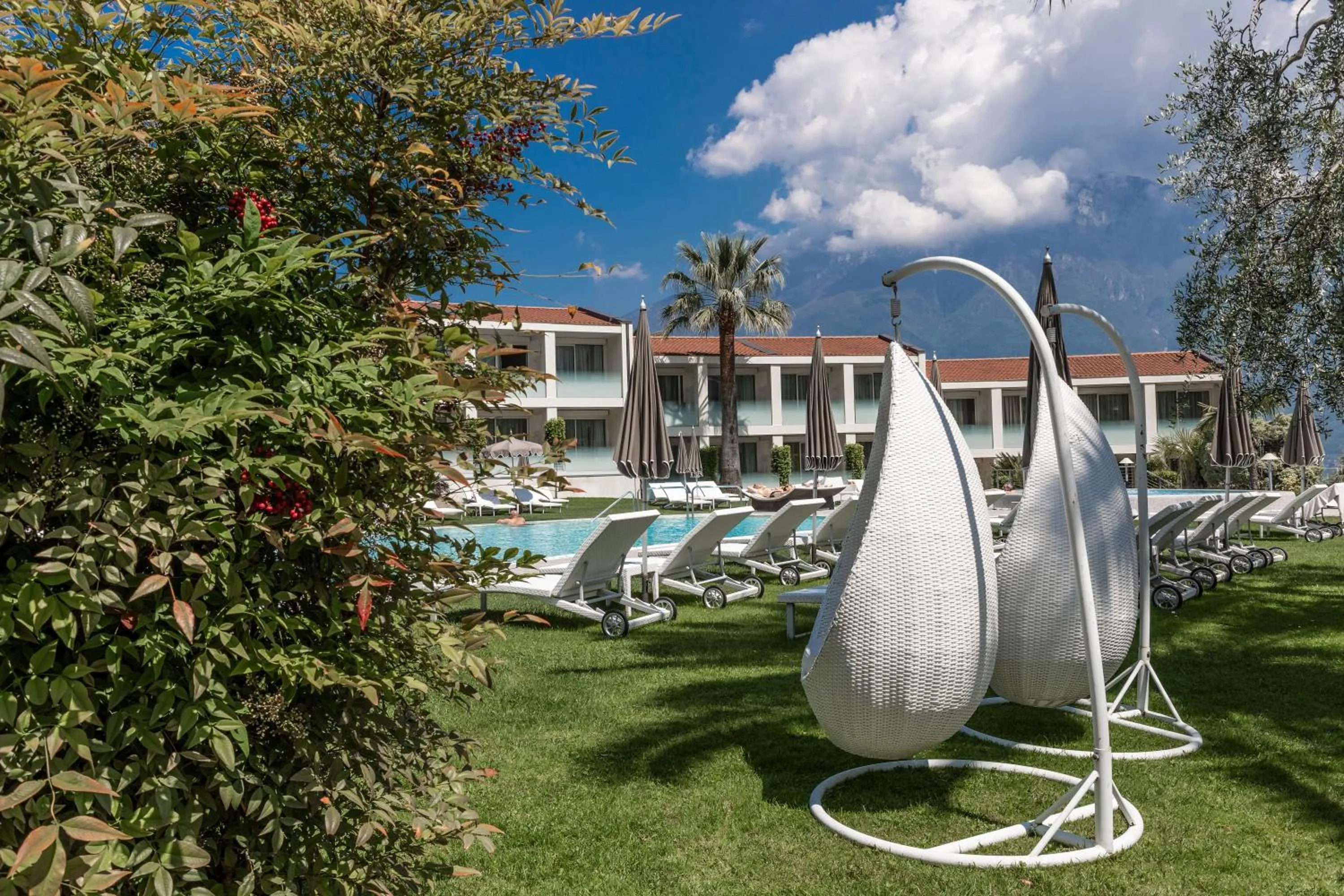 Garden view in Park Hotel Imperial