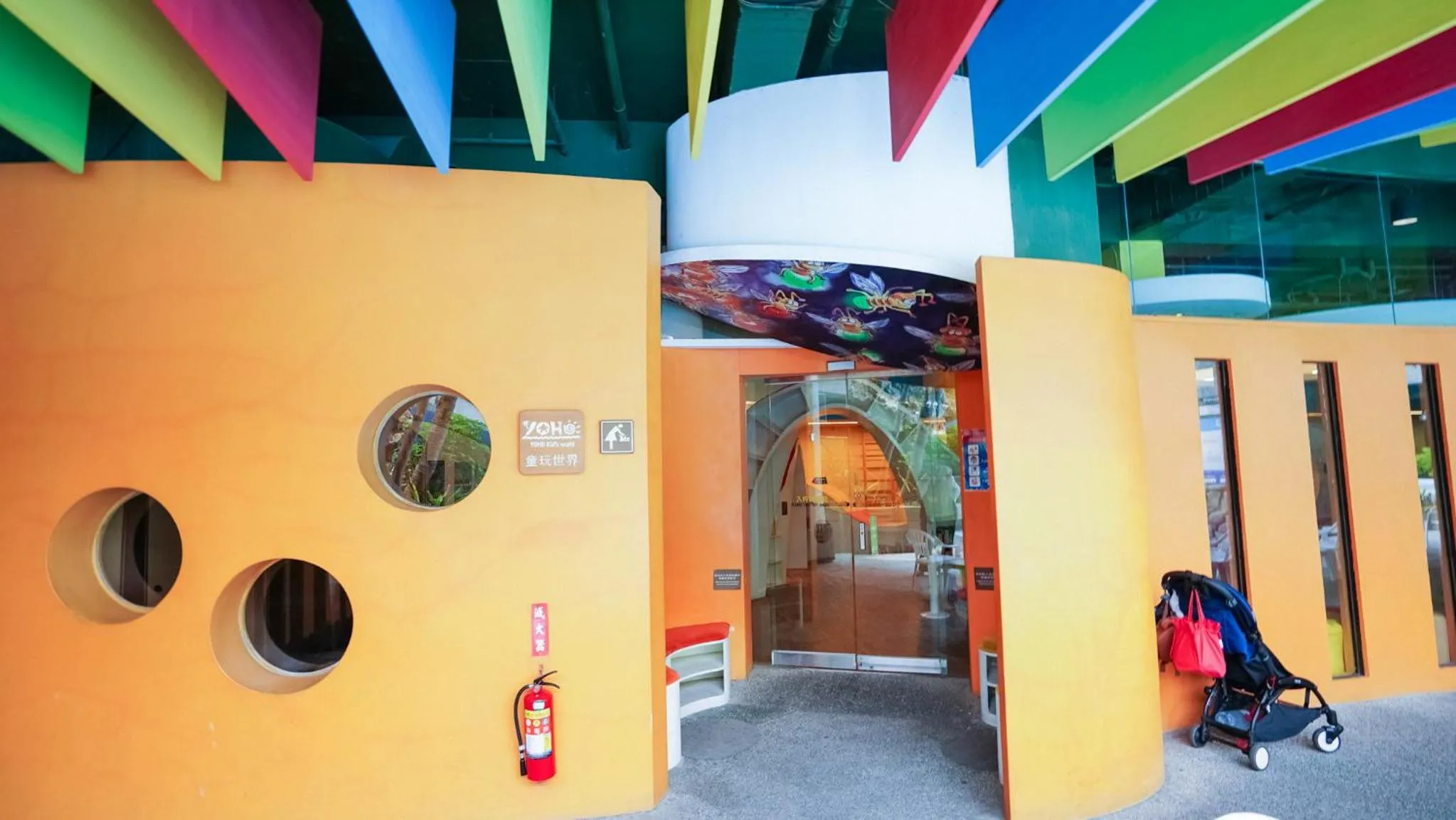 Children play ground in Yoho Beach Resort Kenting