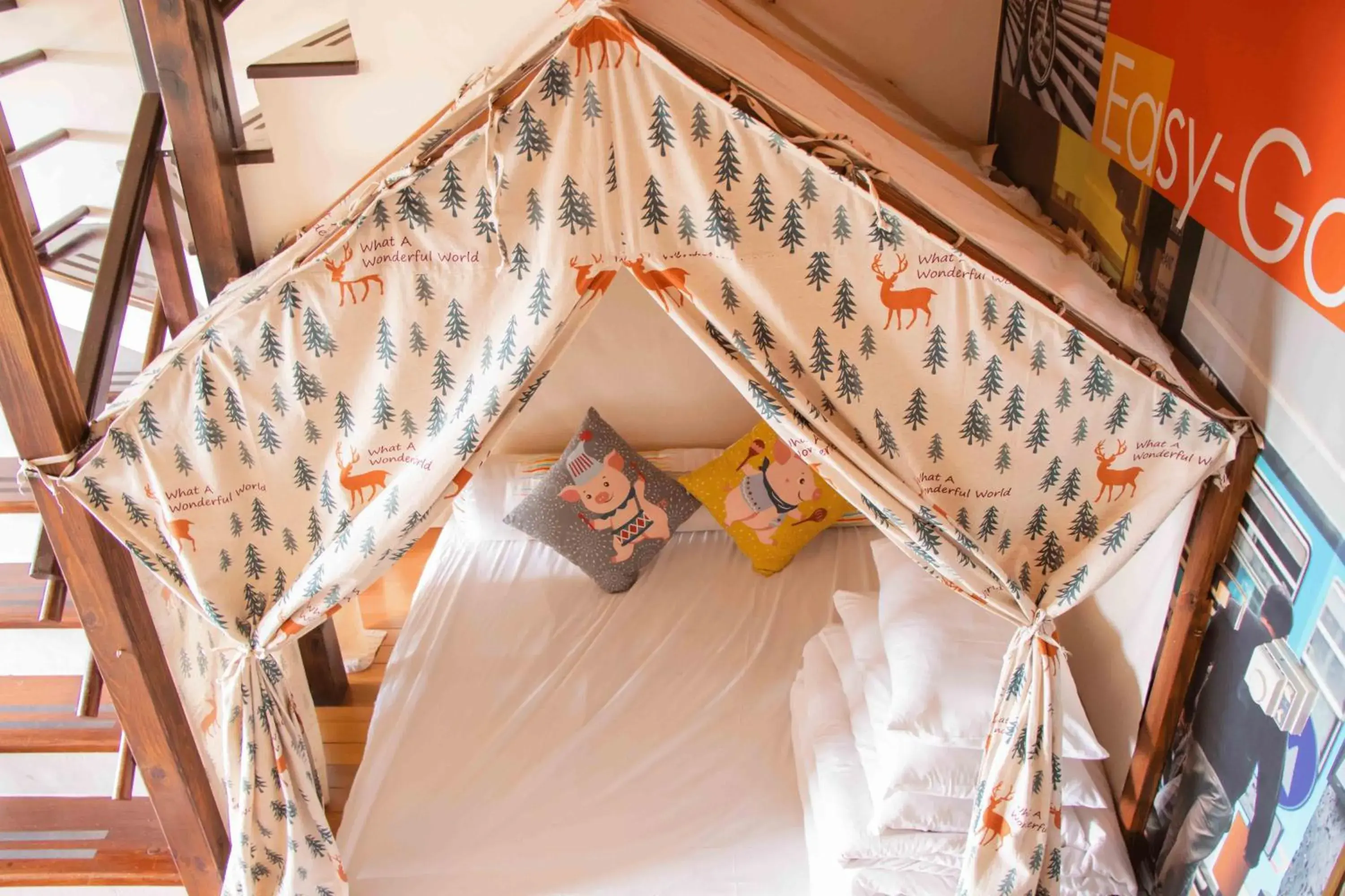 Bedroom, Bed in Yoho Beach Resort Kenting Bedroom, Bed in Yoho Beach Resort Kenting