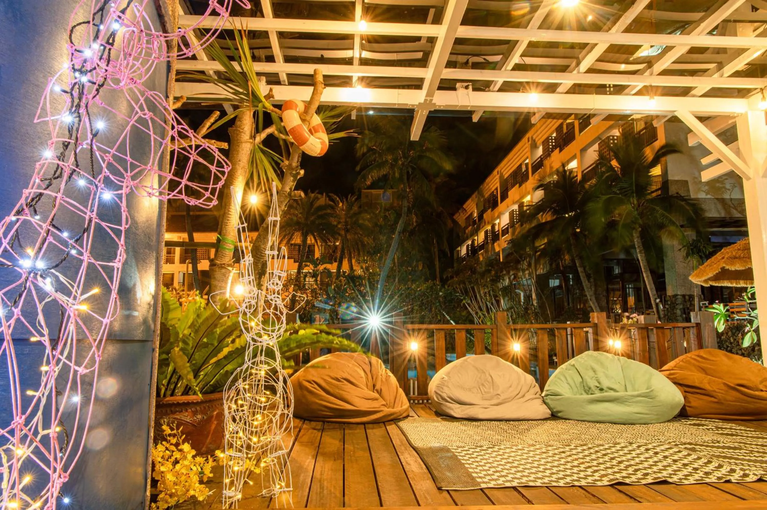 Patio in Yoho Beach Resort Kenting