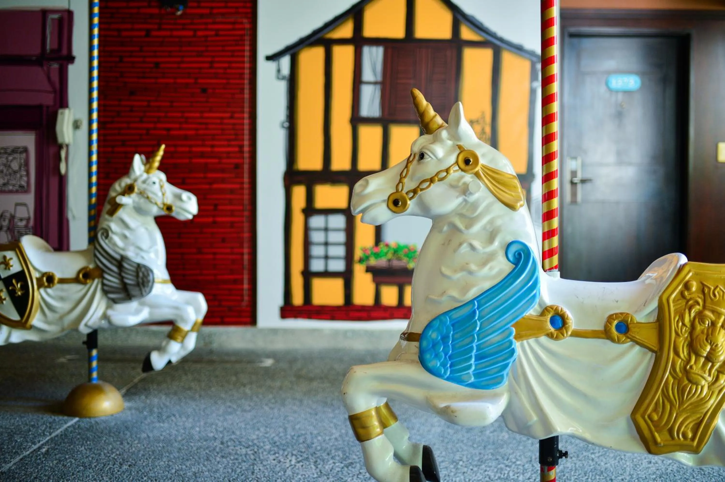 Decorative detail in Yoho Beach Resort Kenting