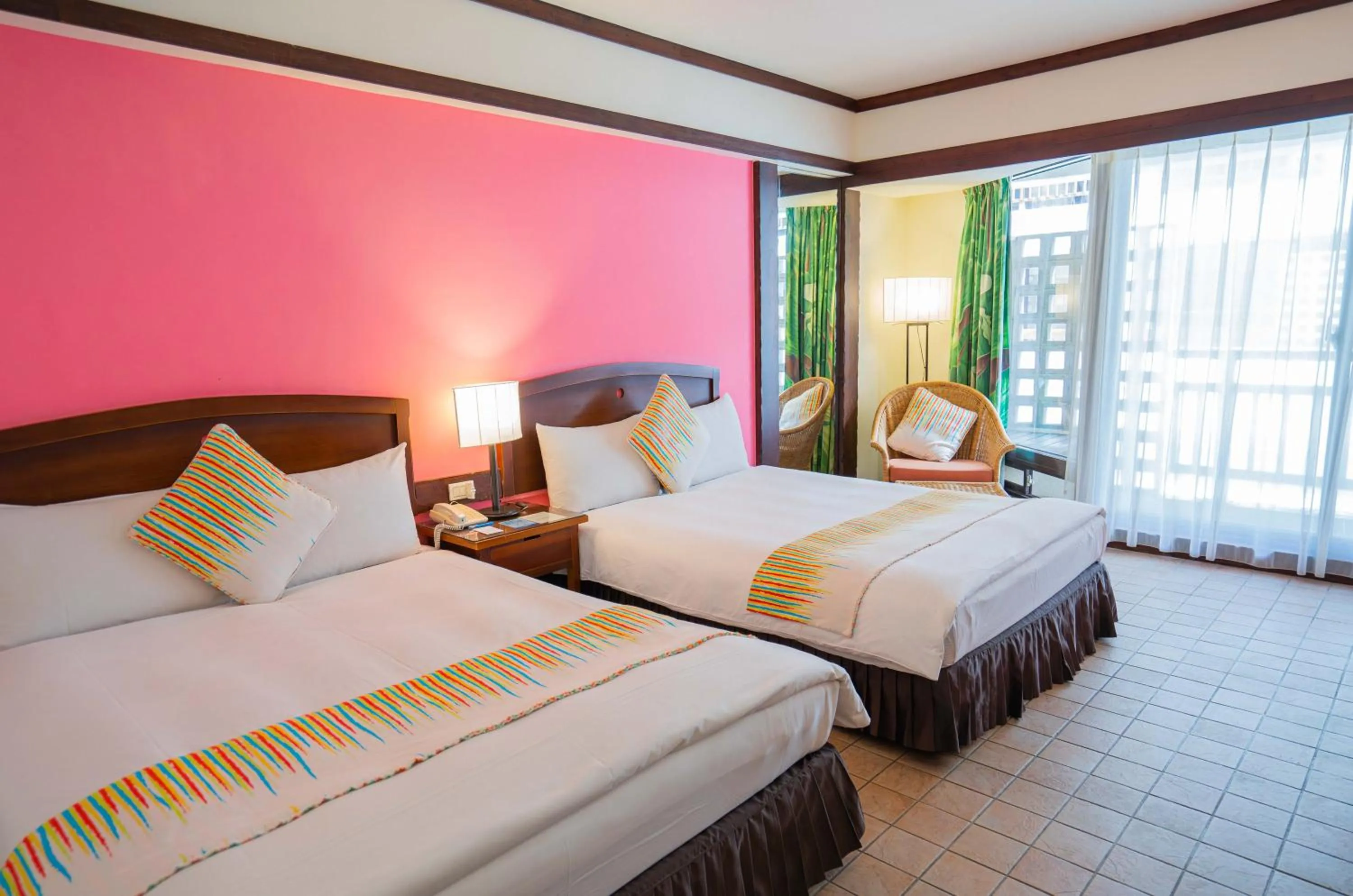 Bedroom, Bed in Yoho Beach Resort Kenting