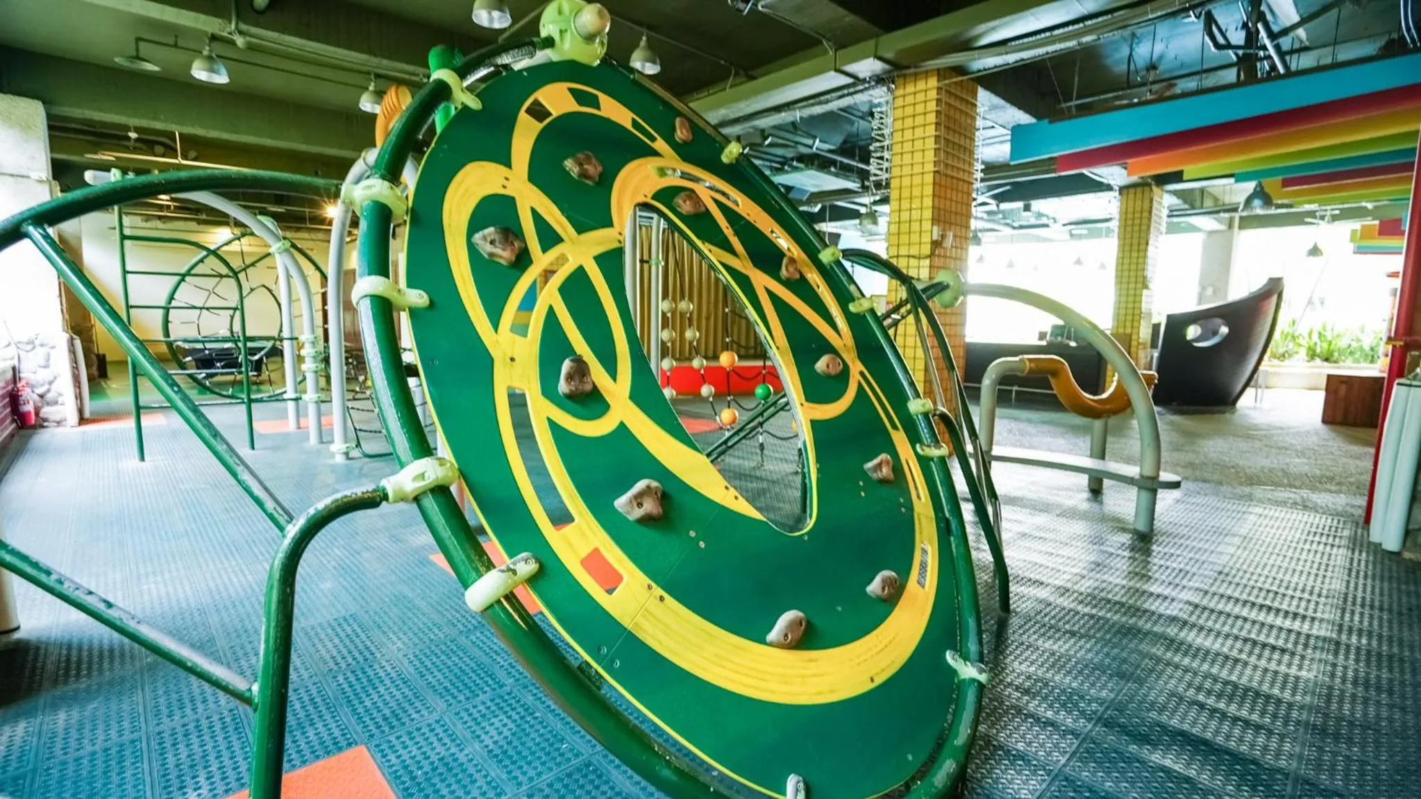 Children play ground in Yoho Beach Resort Kenting