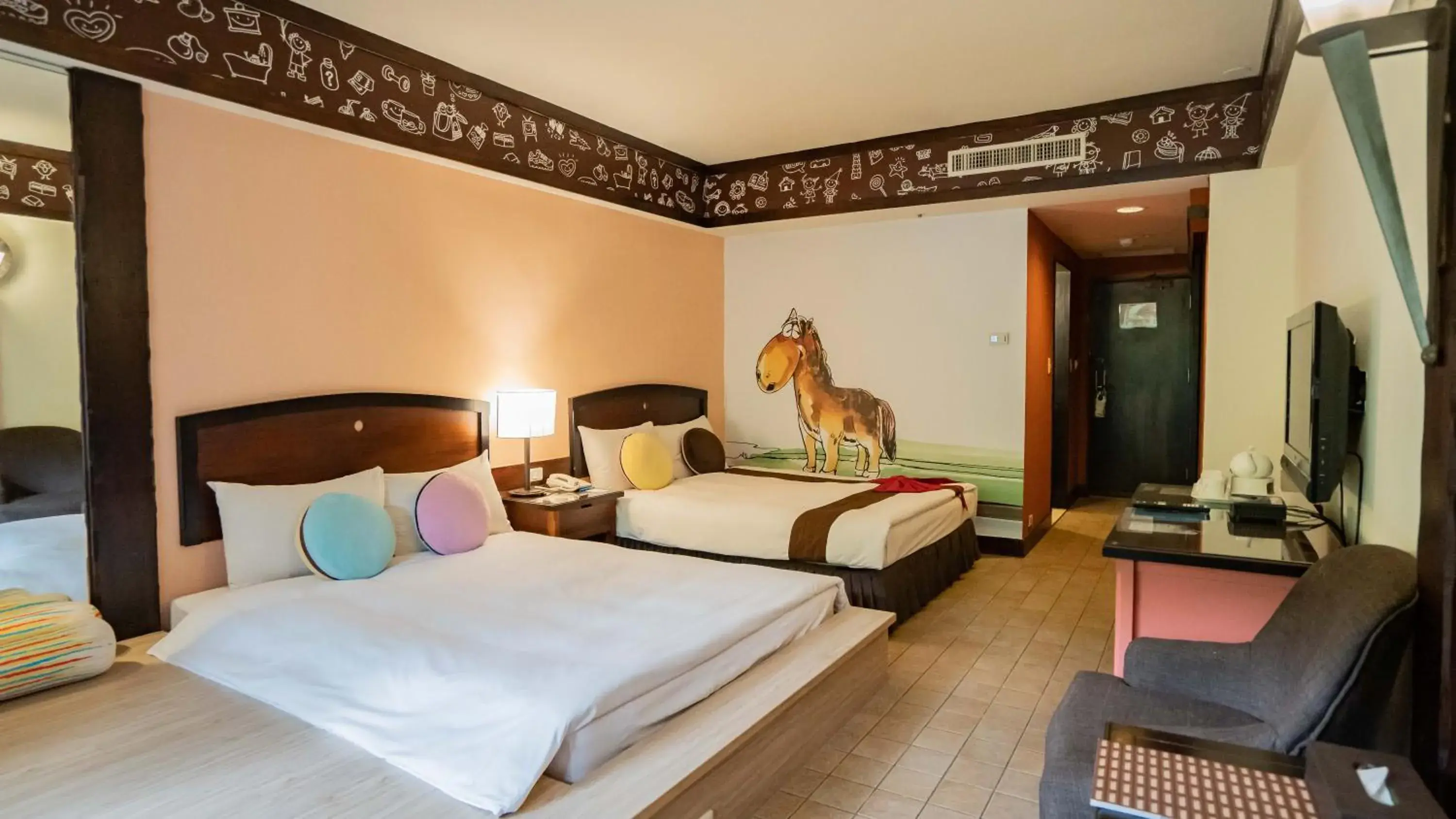 Classic Theme Room in Yoho Beach Resort Kenting Classic Theme Room in Yoho Beach Resort Kenting