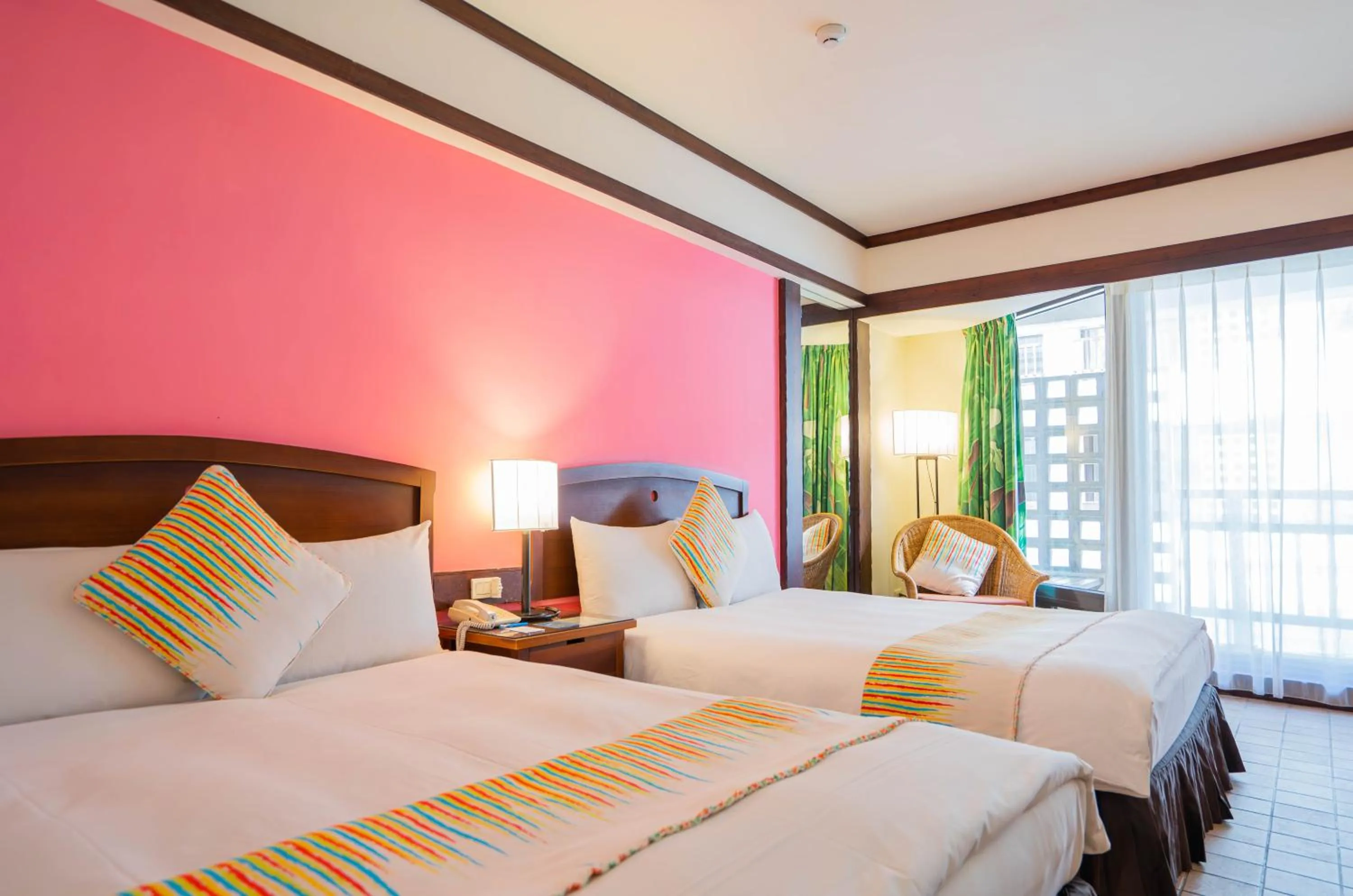 Bedroom, Bed in Yoho Beach Resort Kenting