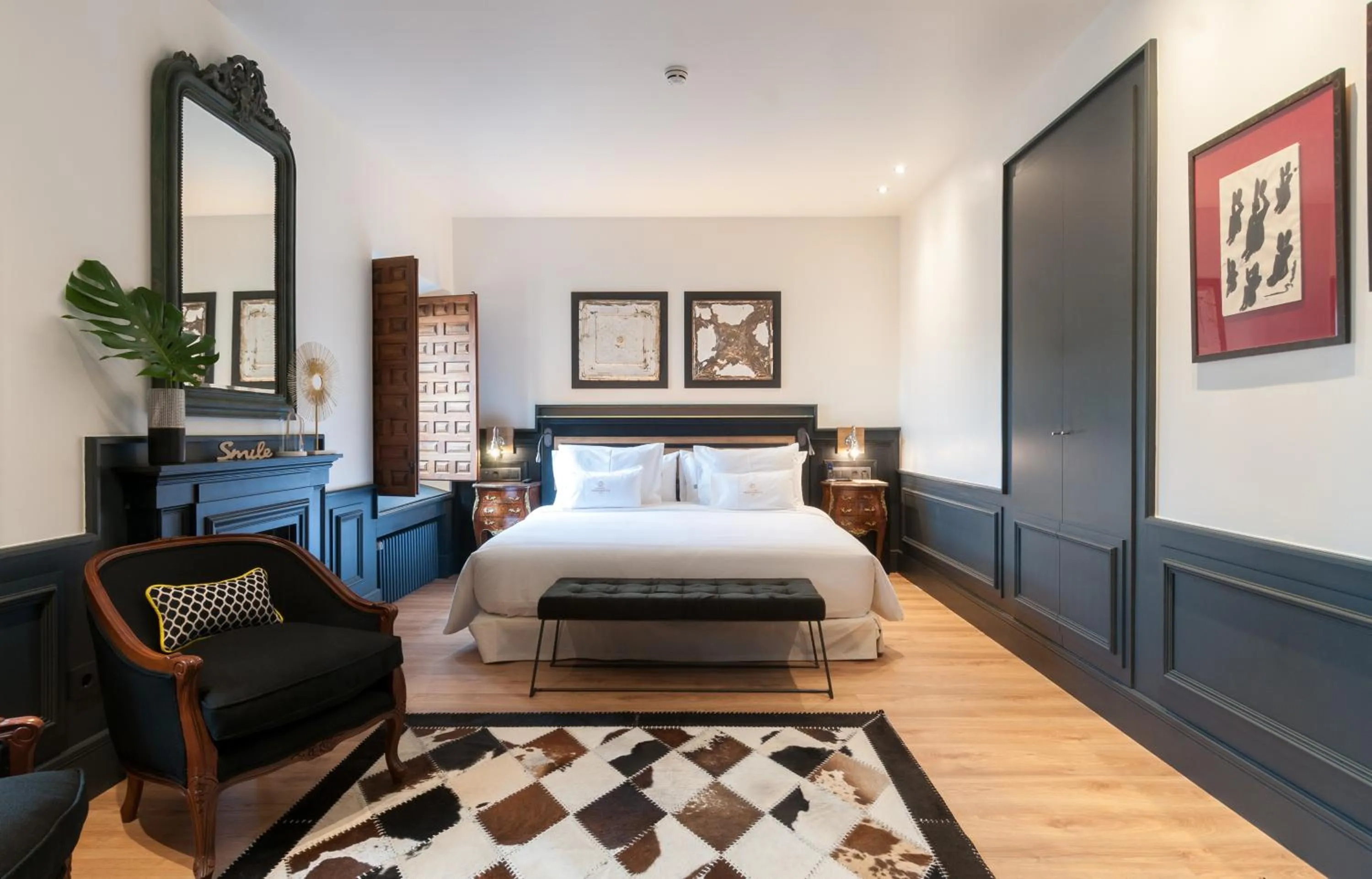 Photo of the whole room, Bed in La Casa del Presidente