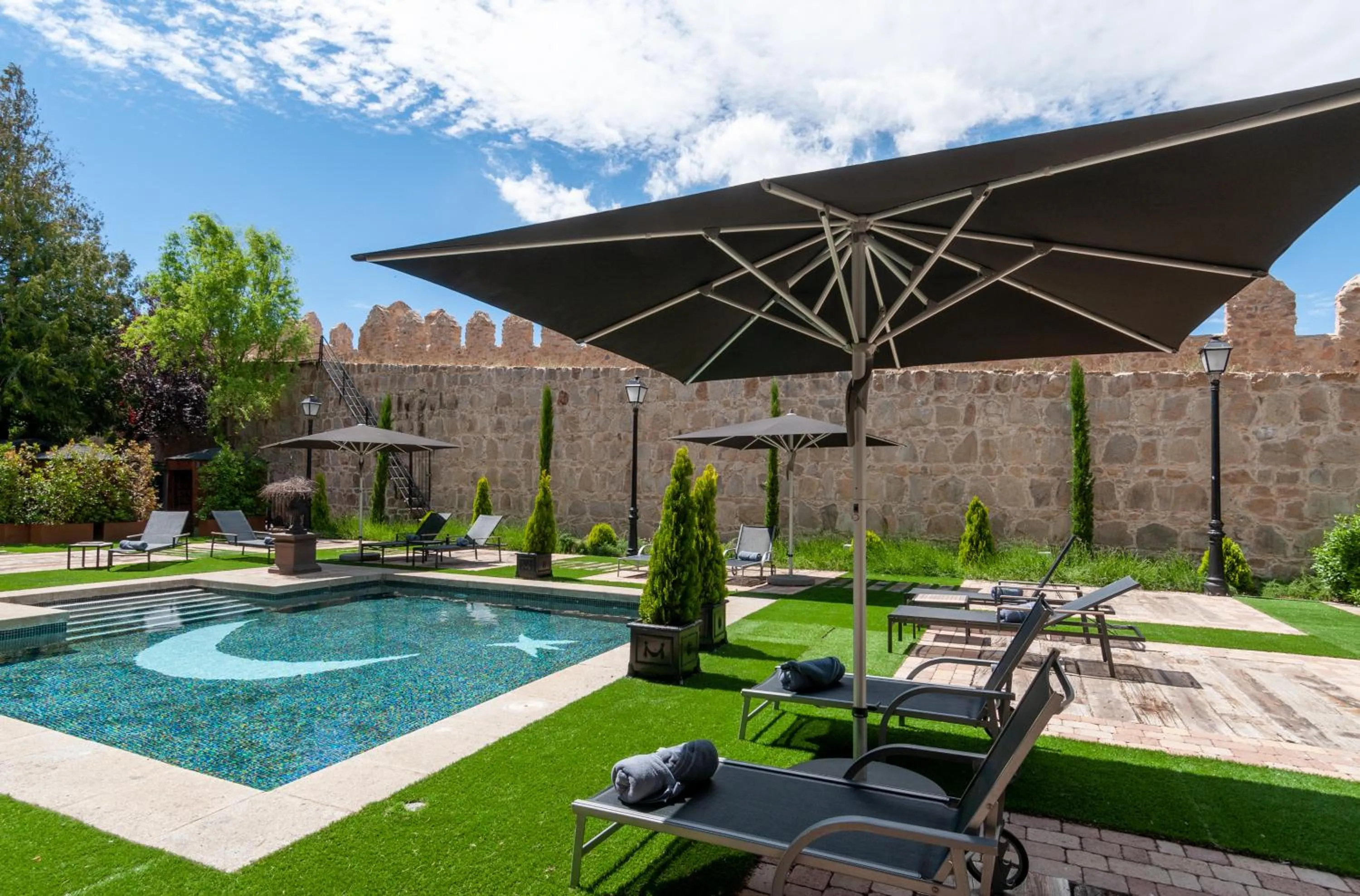 Patio in La Casa del Presidente