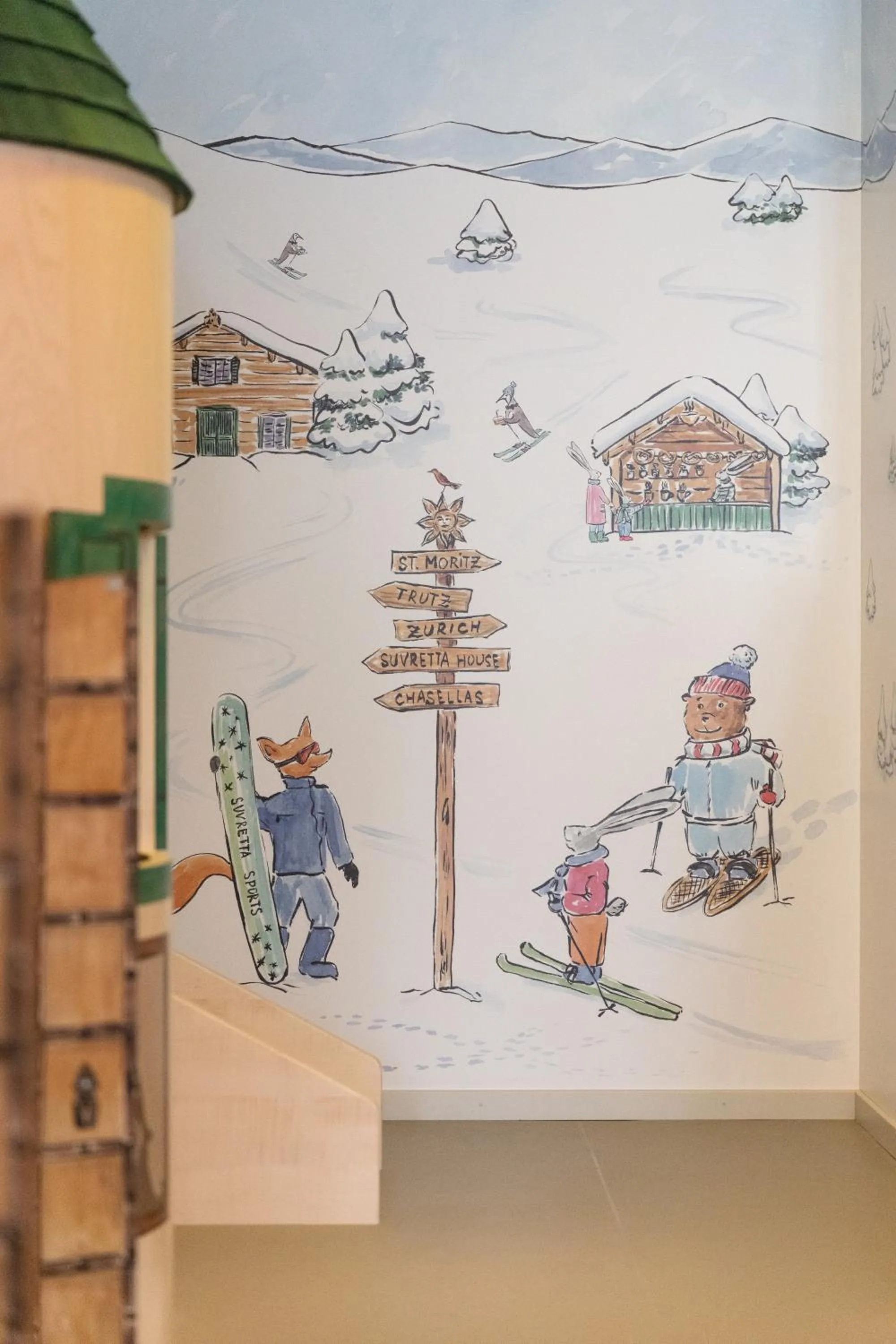 Kids's club in Suvretta House