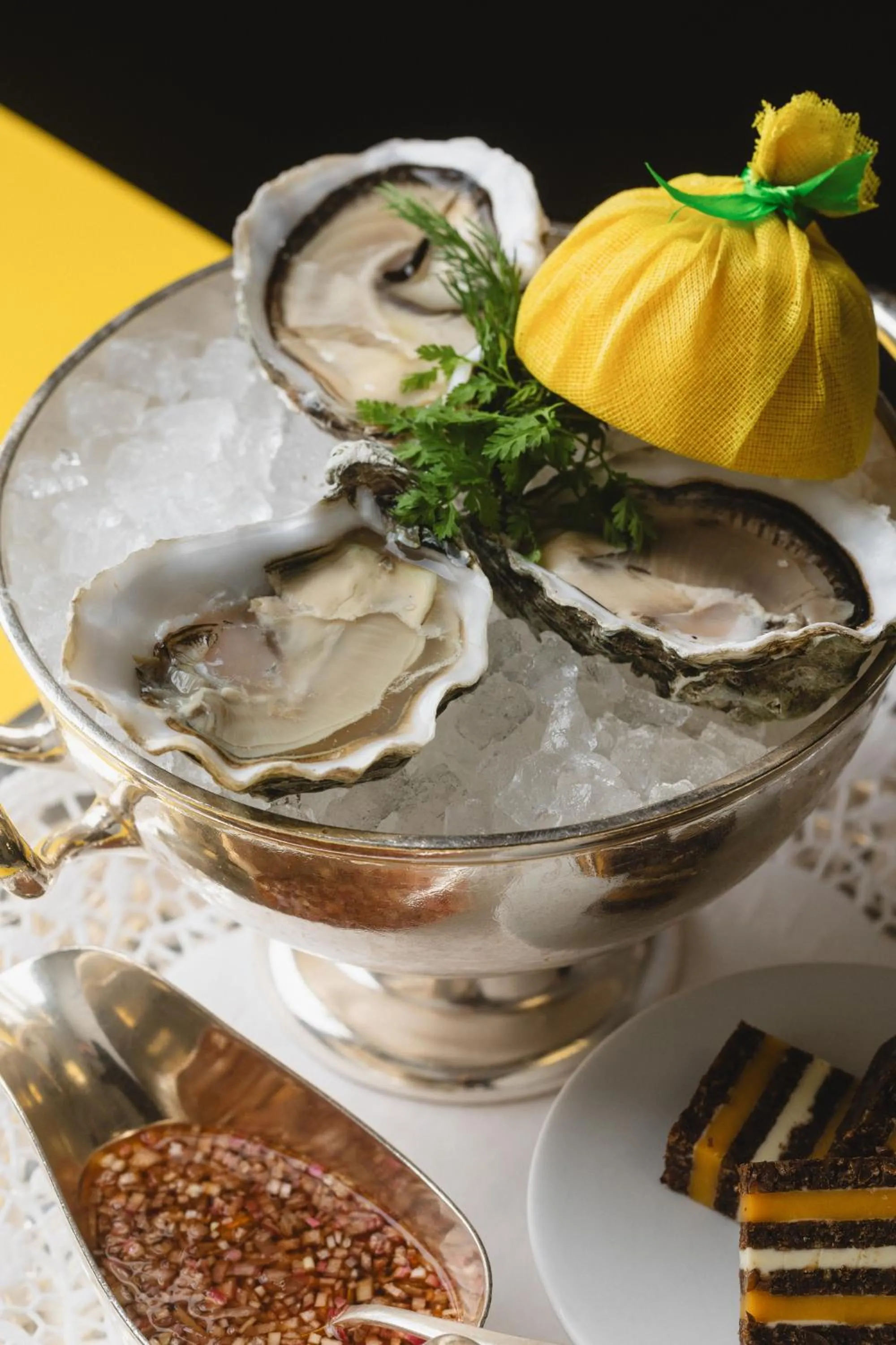 Food close-up in Suvretta House