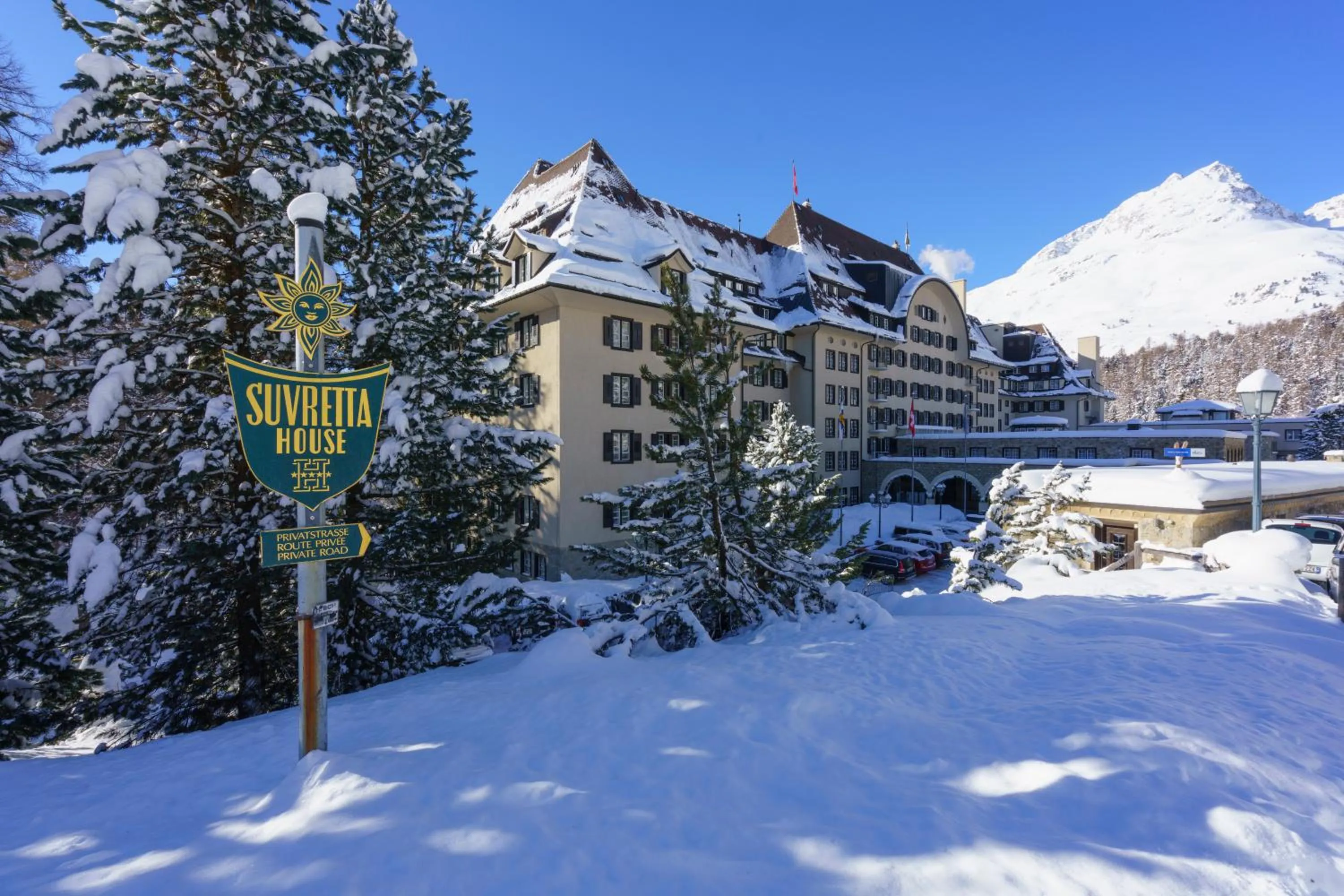 On site in Suvretta House