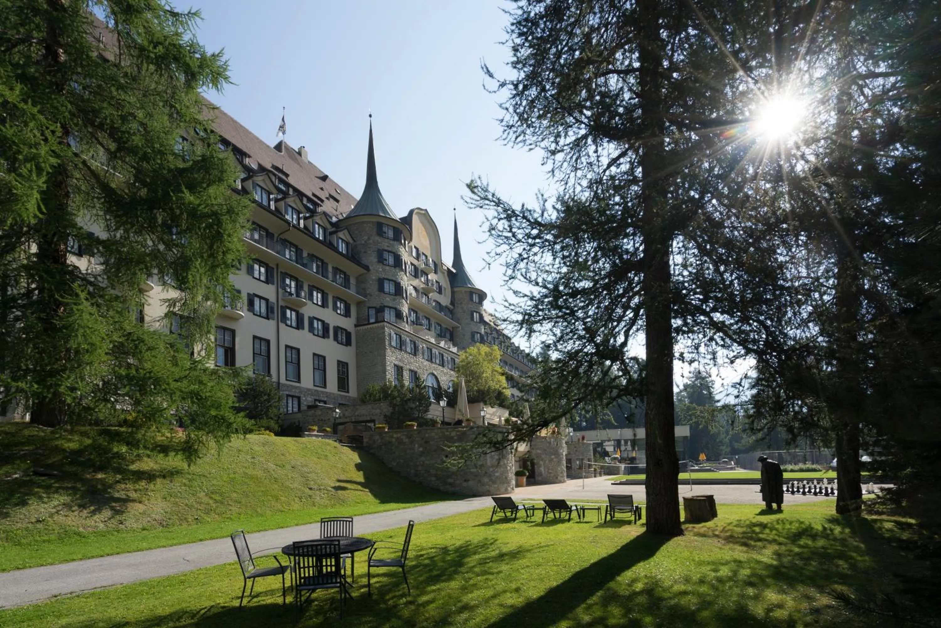Garden in Suvretta House
