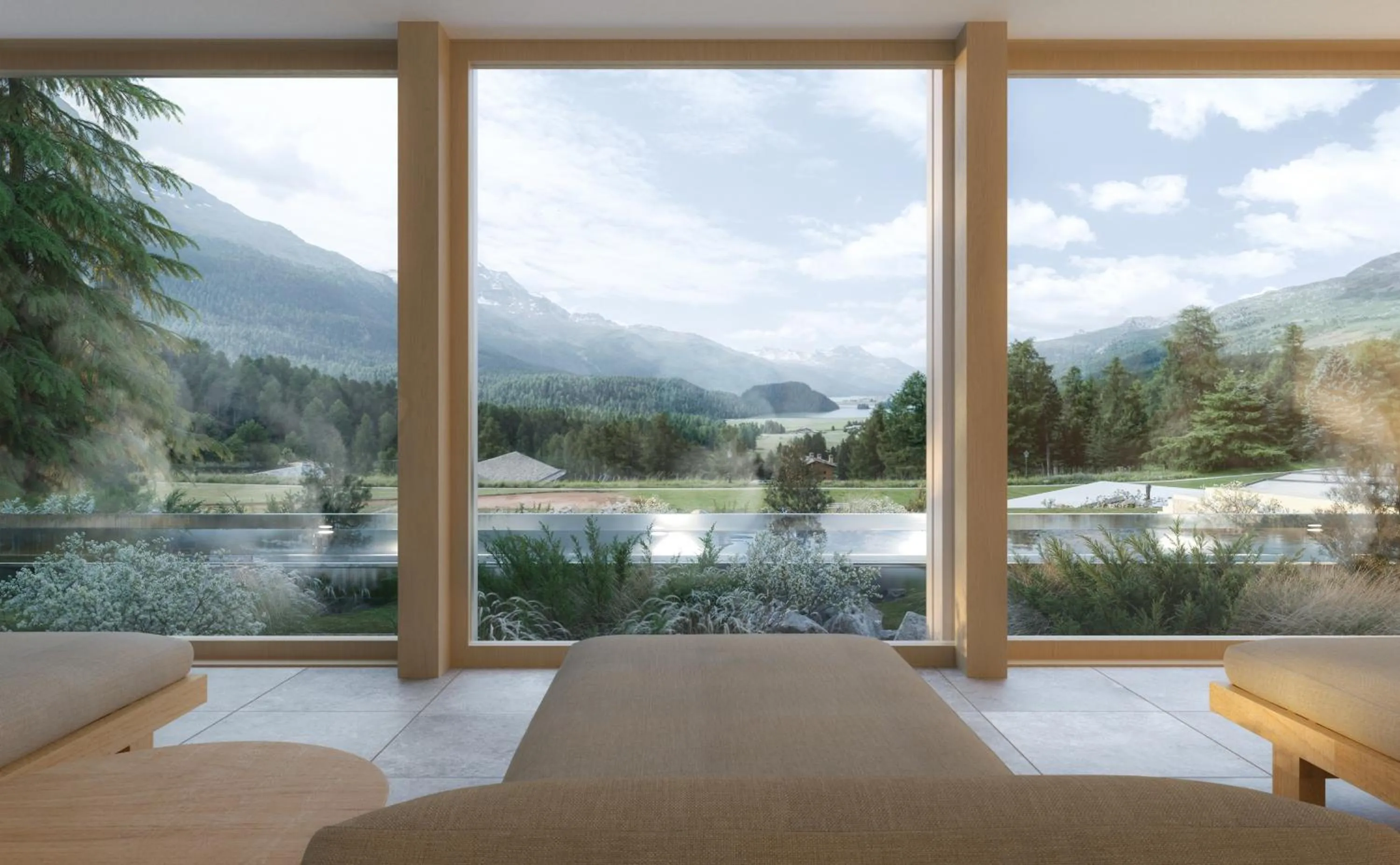 View (from property/room) in Suvretta House