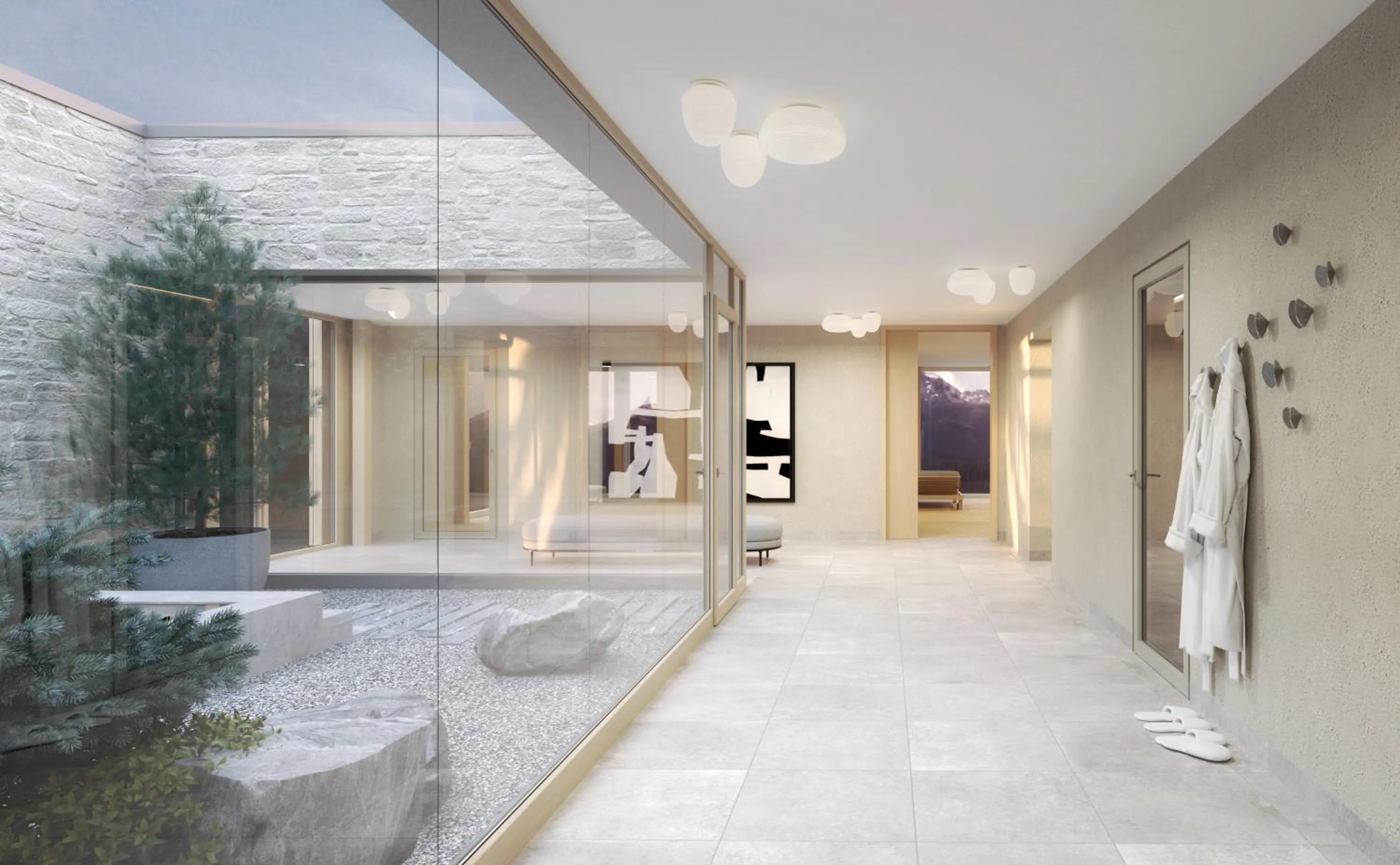 Spa and wellness centre/facilities in Suvretta House