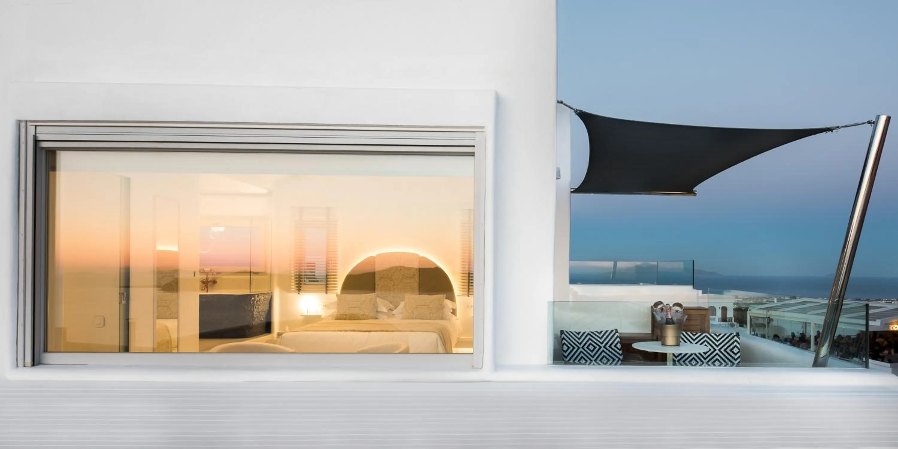 Bed in Emfasis Luxury Villa