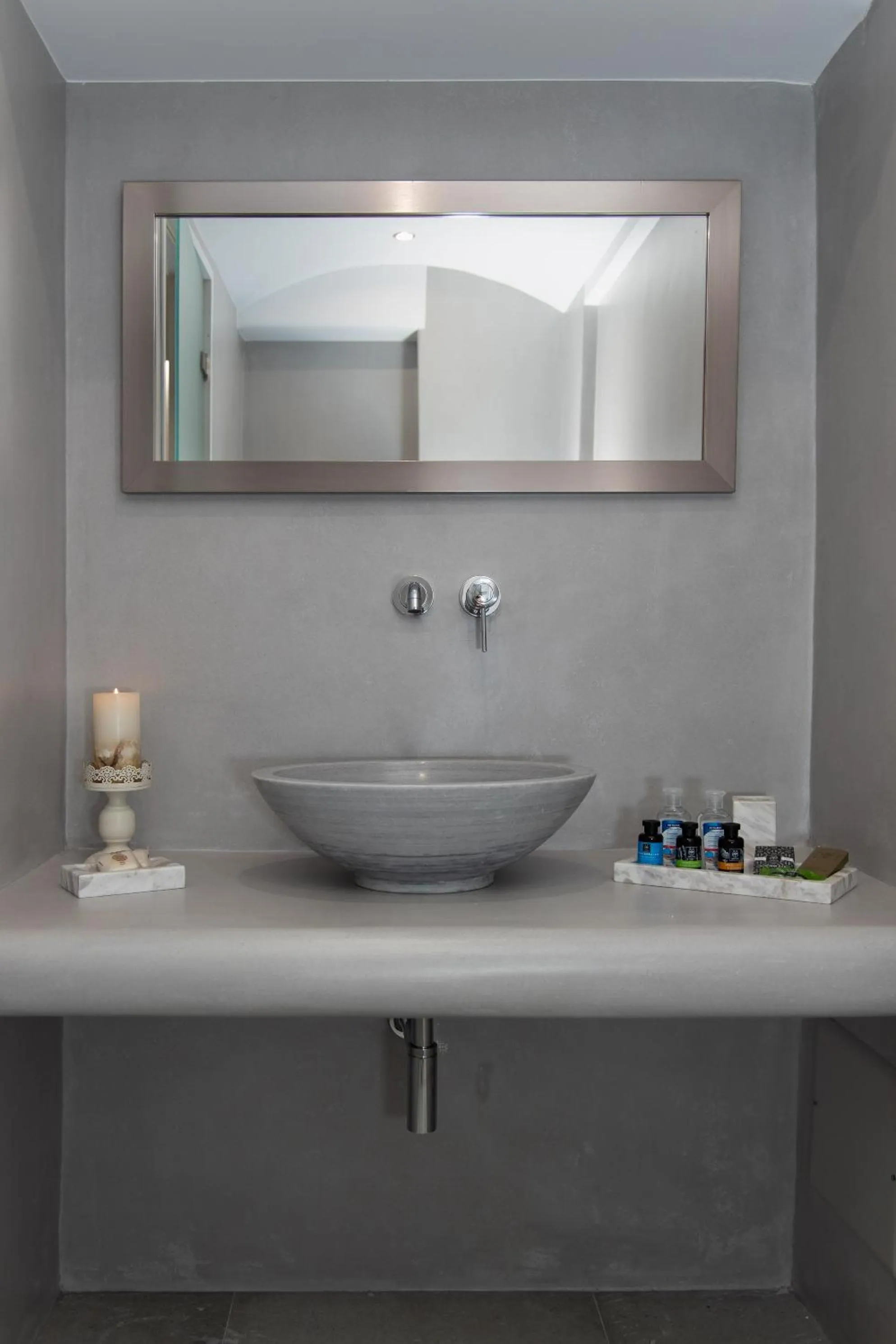 Shower in Hotel Villa Flora