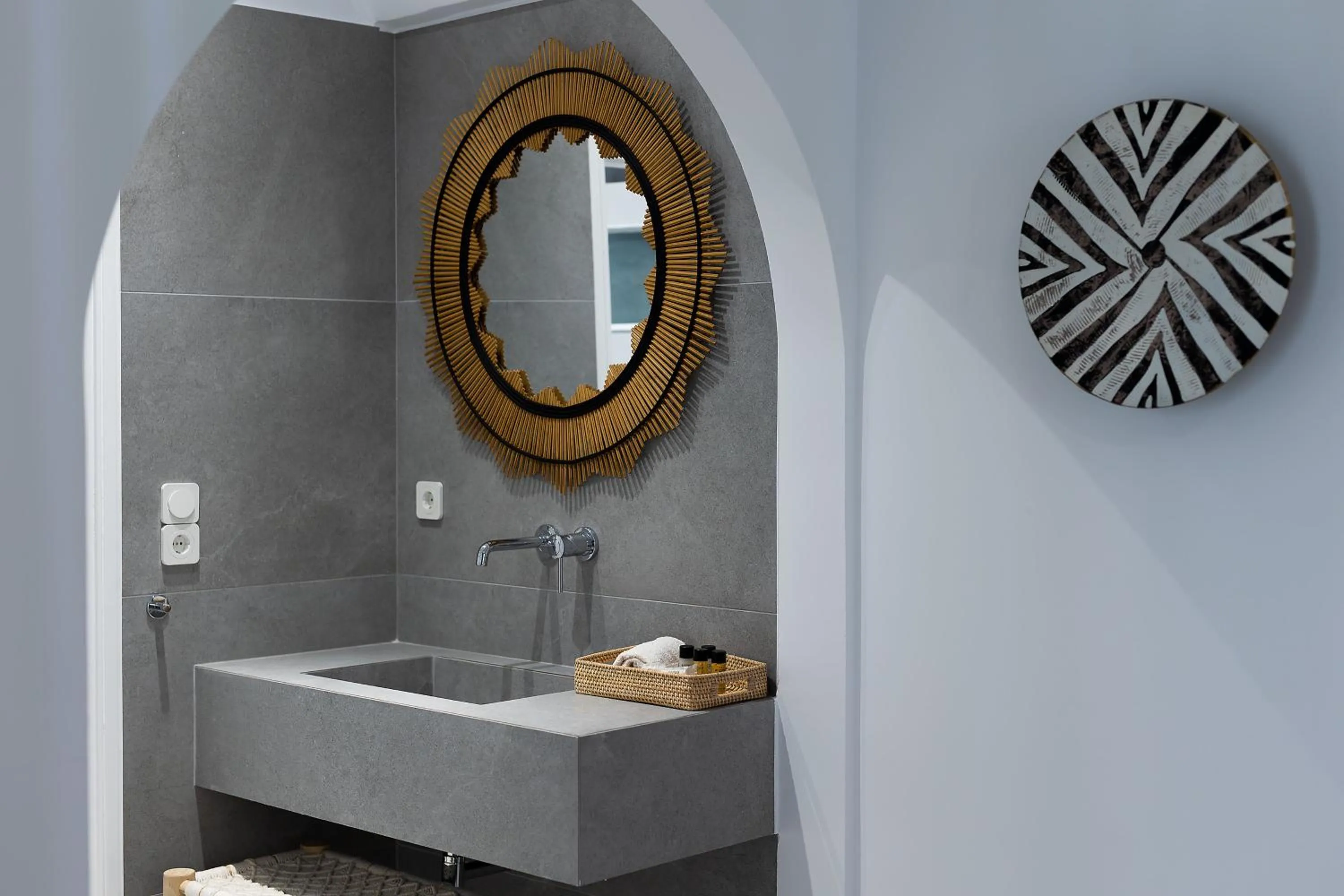 Shower in Hotel Villa Flora