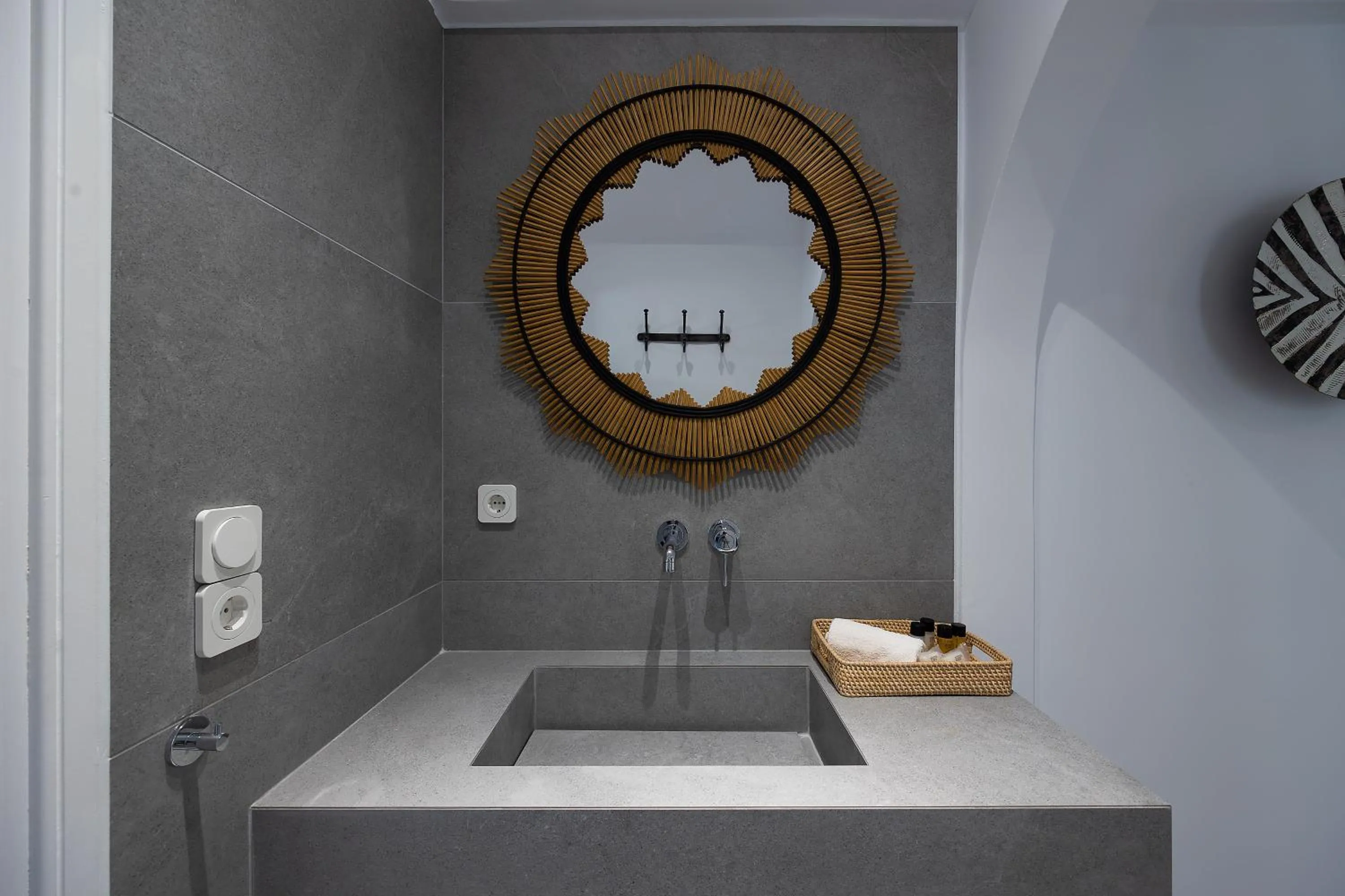 Shower in Hotel Villa Flora